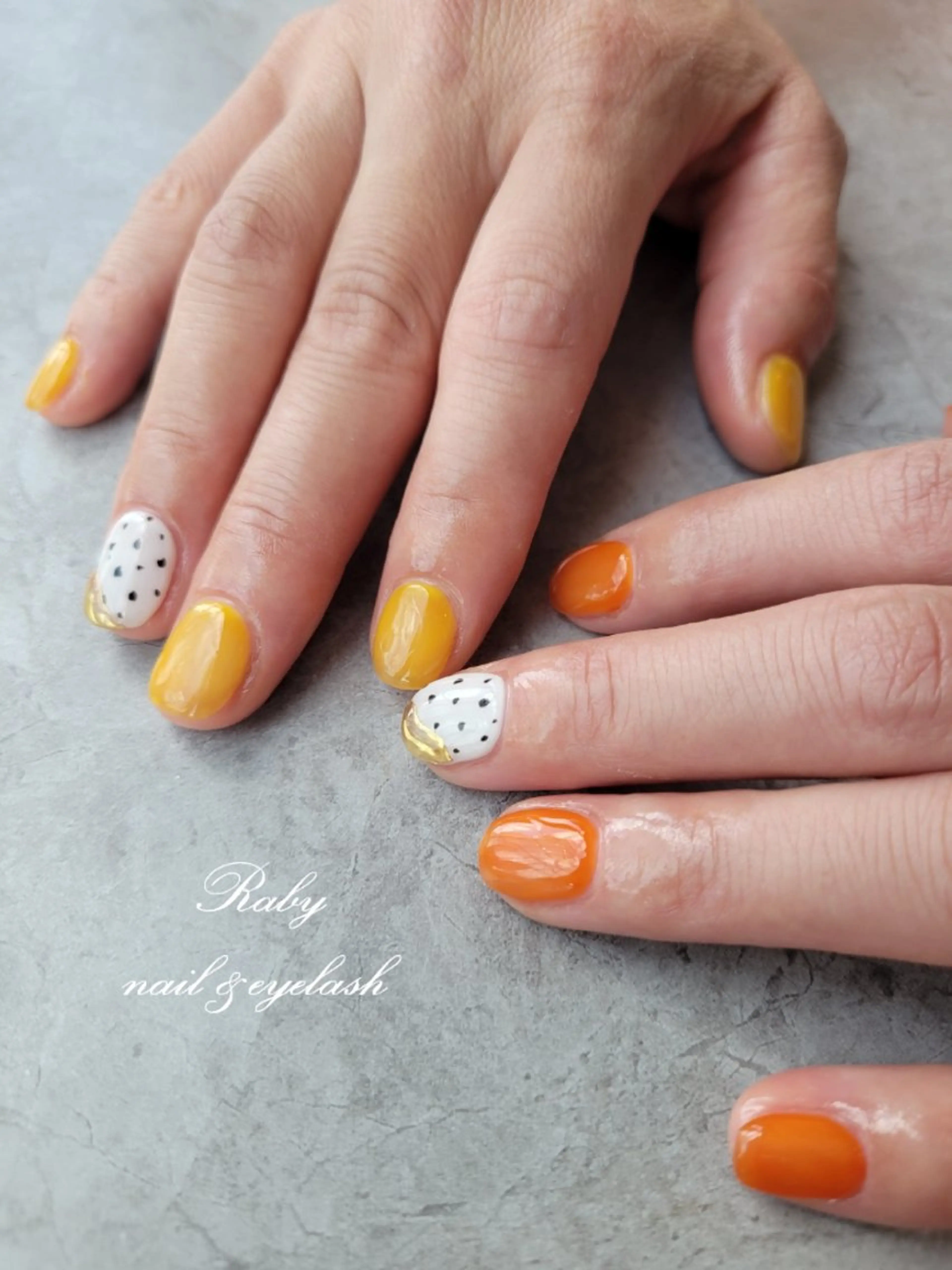 ネイル nail&eyelash Raby三郷店所属・Raby yukimiのネイルデザイン