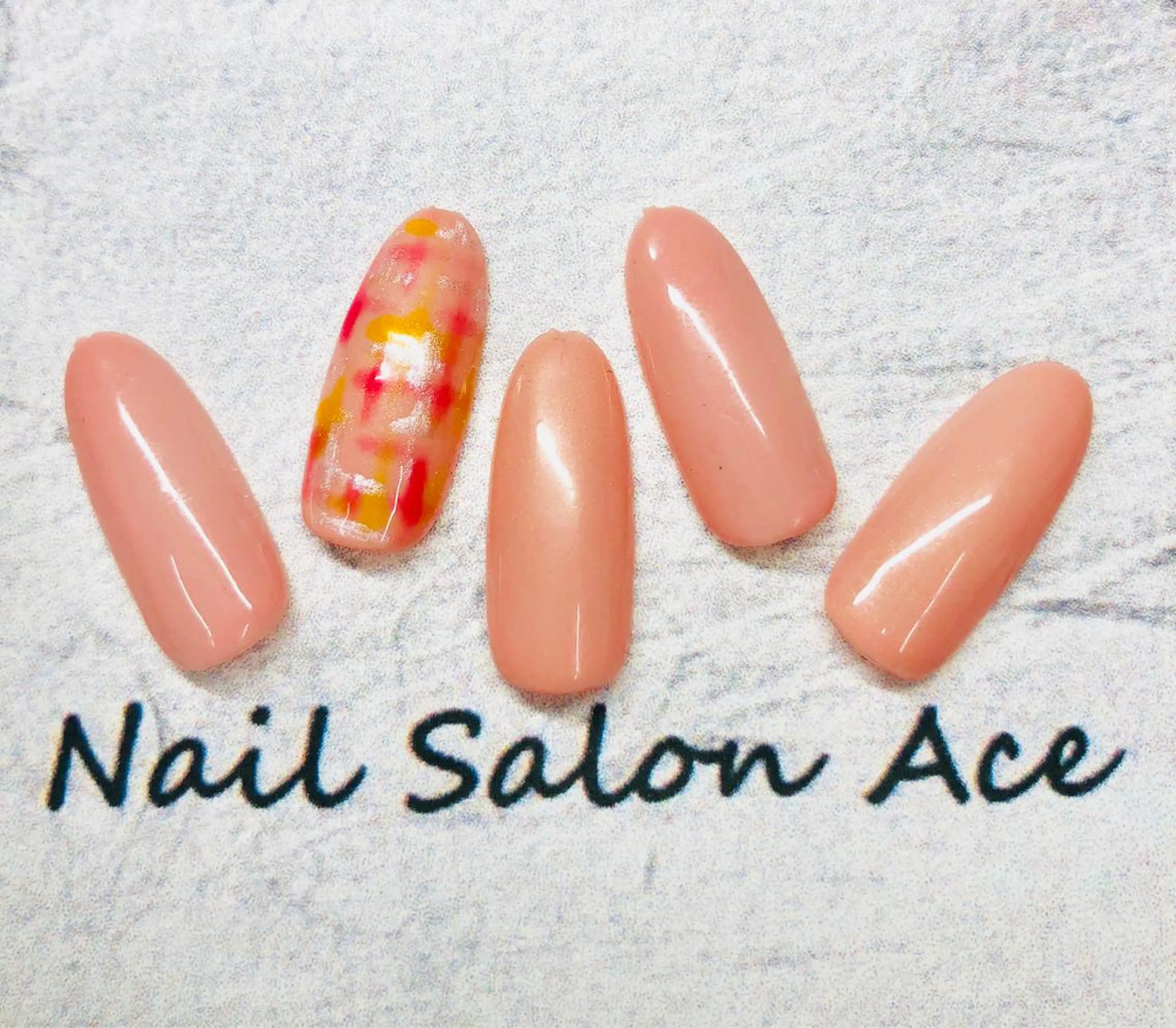 ネイル ハンドネイル ハンドケア Beauty Salon Ace（ネイルサロン　エース）所属・池袋フィルイン Ace♡長さだしのネイルデザイン