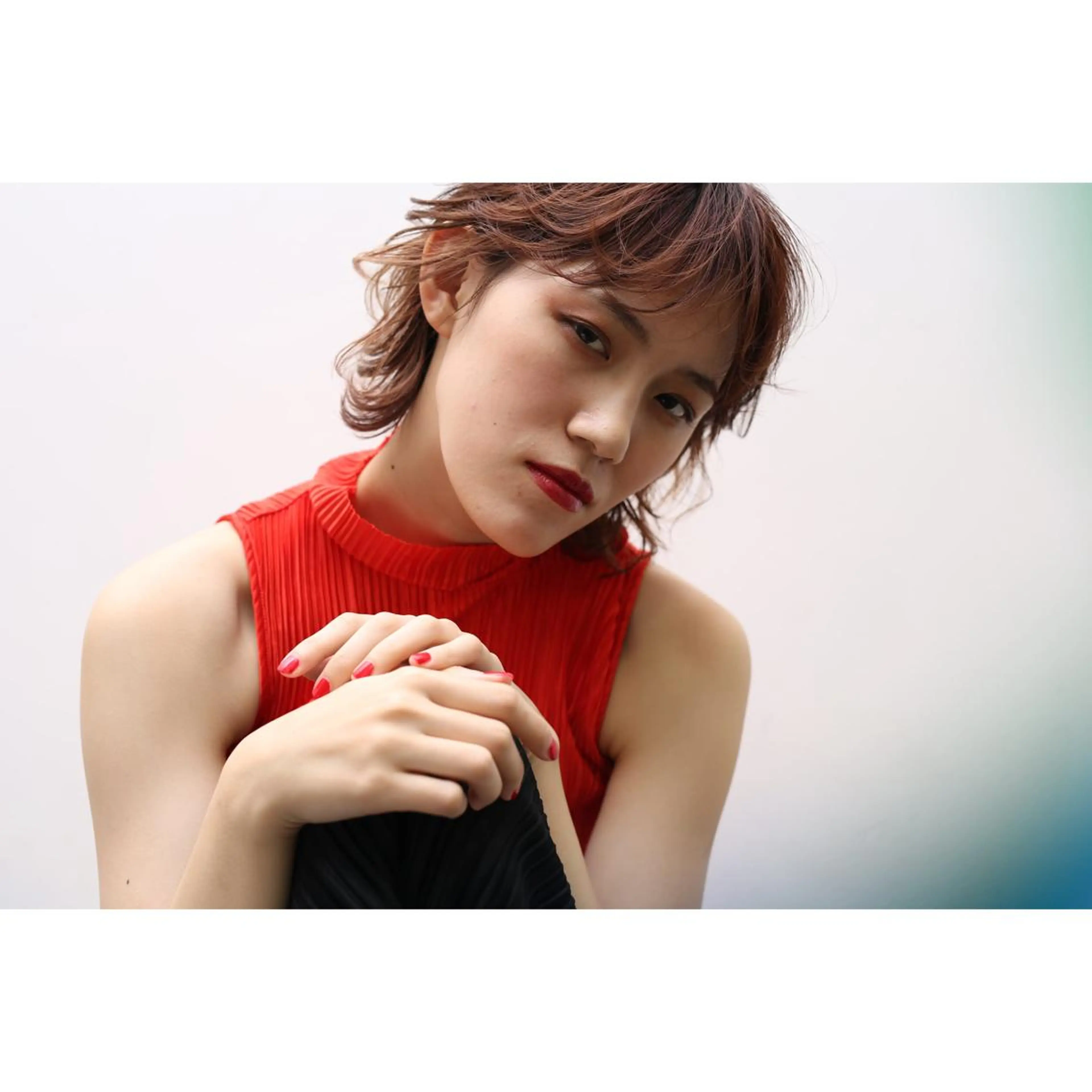 ショート ill.所属・ill［イル］大須 ダブルカラー髪質改善のヘアスタイル