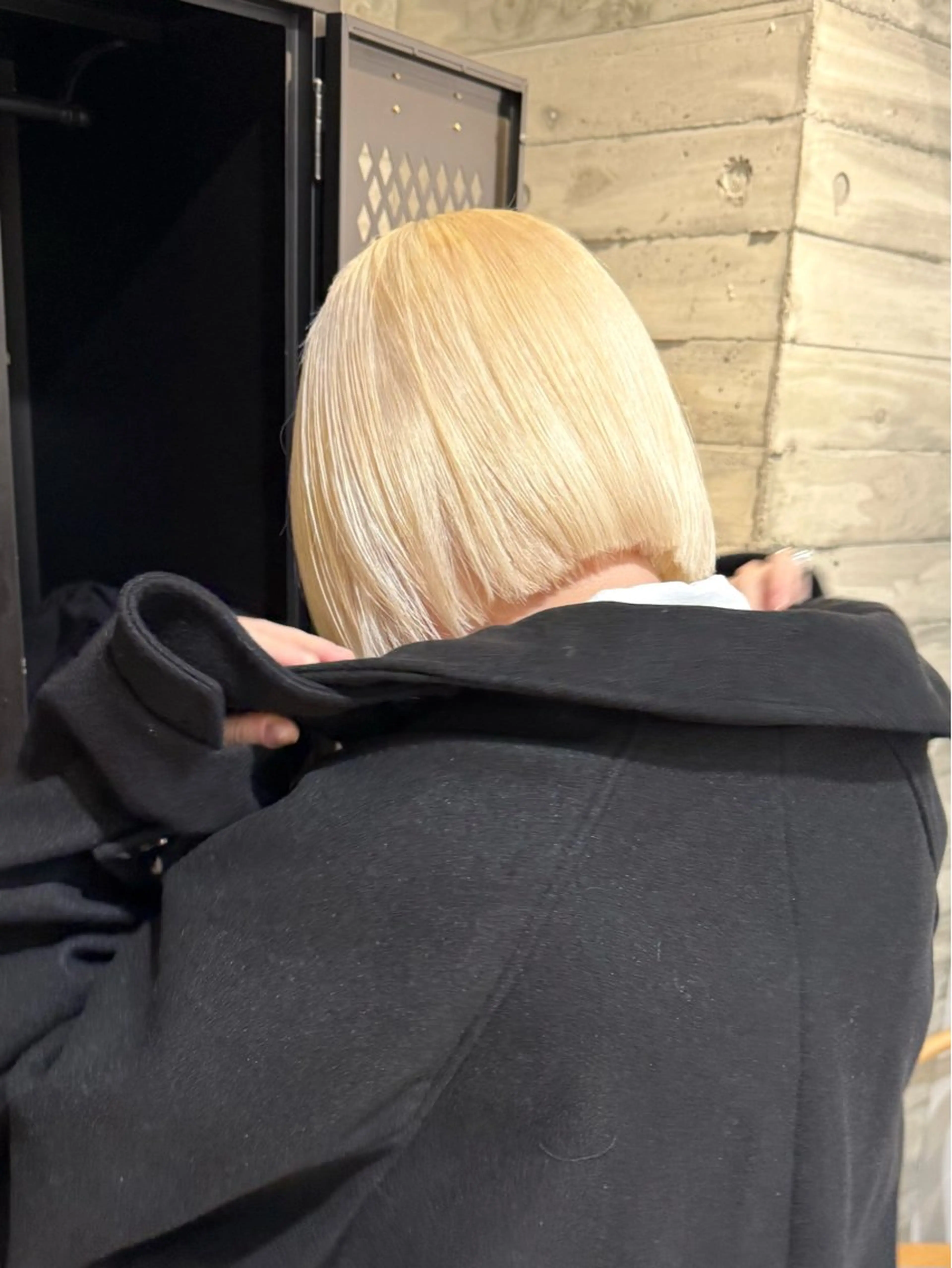 ミディアム カラー カット ヘアカラー トリートメント 色落ち綺麗透明感カラ /ボブ/ナカツヒカルのヘアスタイル