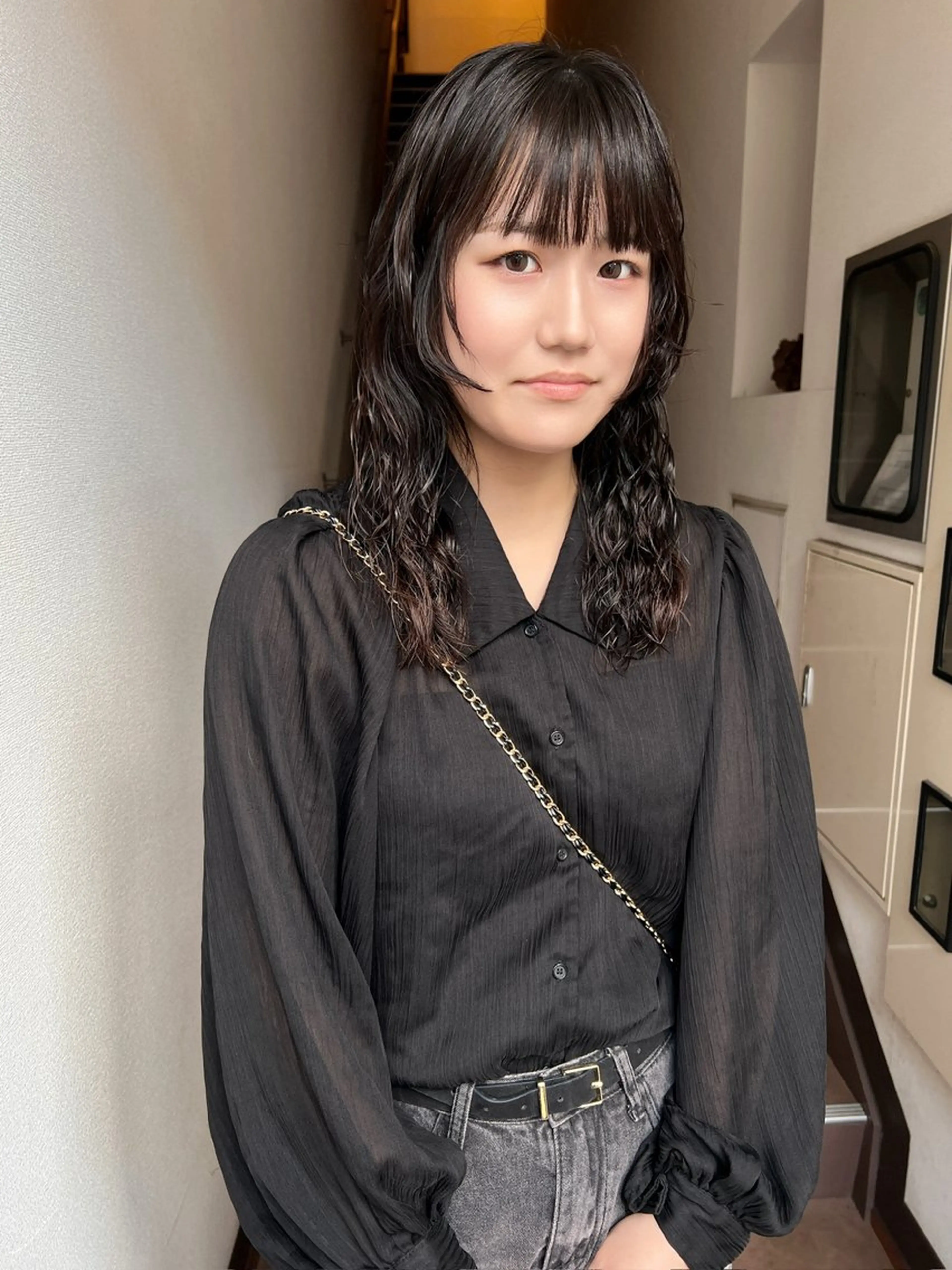 ミディアム パーマ美容師 matsuのヘアスタイル