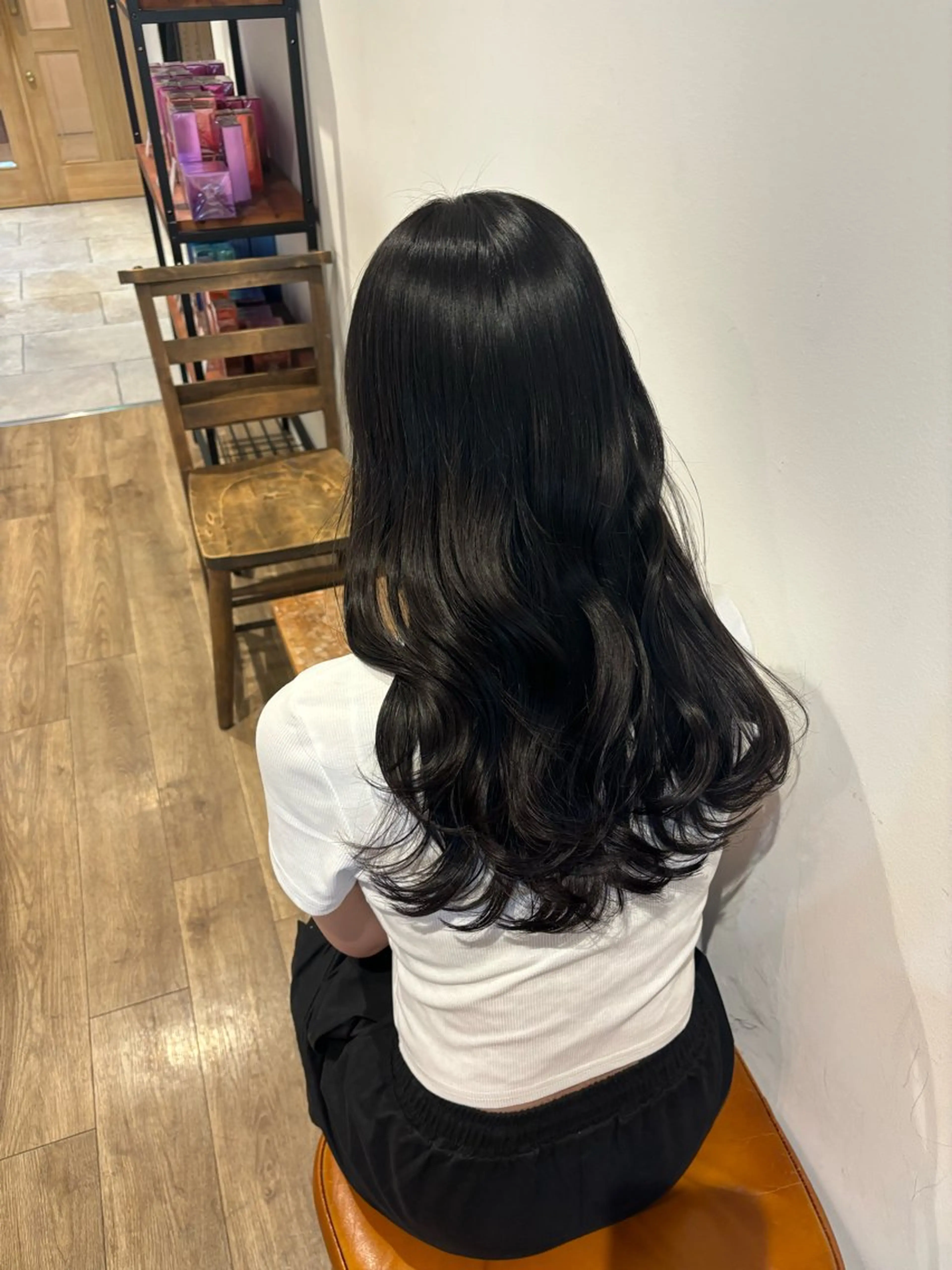 ロング Megu/ベージュ/ 透明感カラーのヘアスタイル