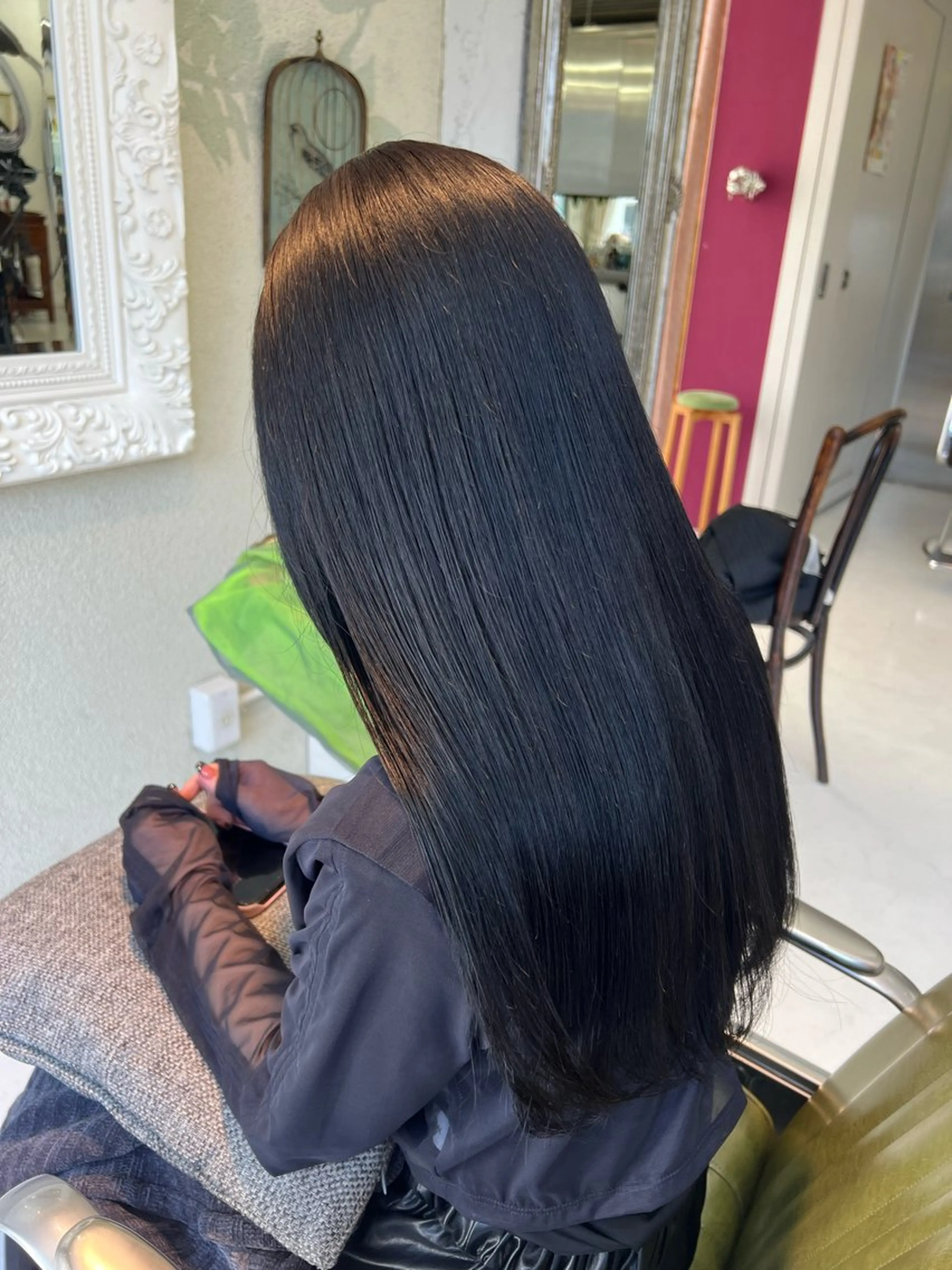 ロング ヘアカラー トリートメント ラテ武蔵小杉所属・野崎 海翔のヘアスタイル