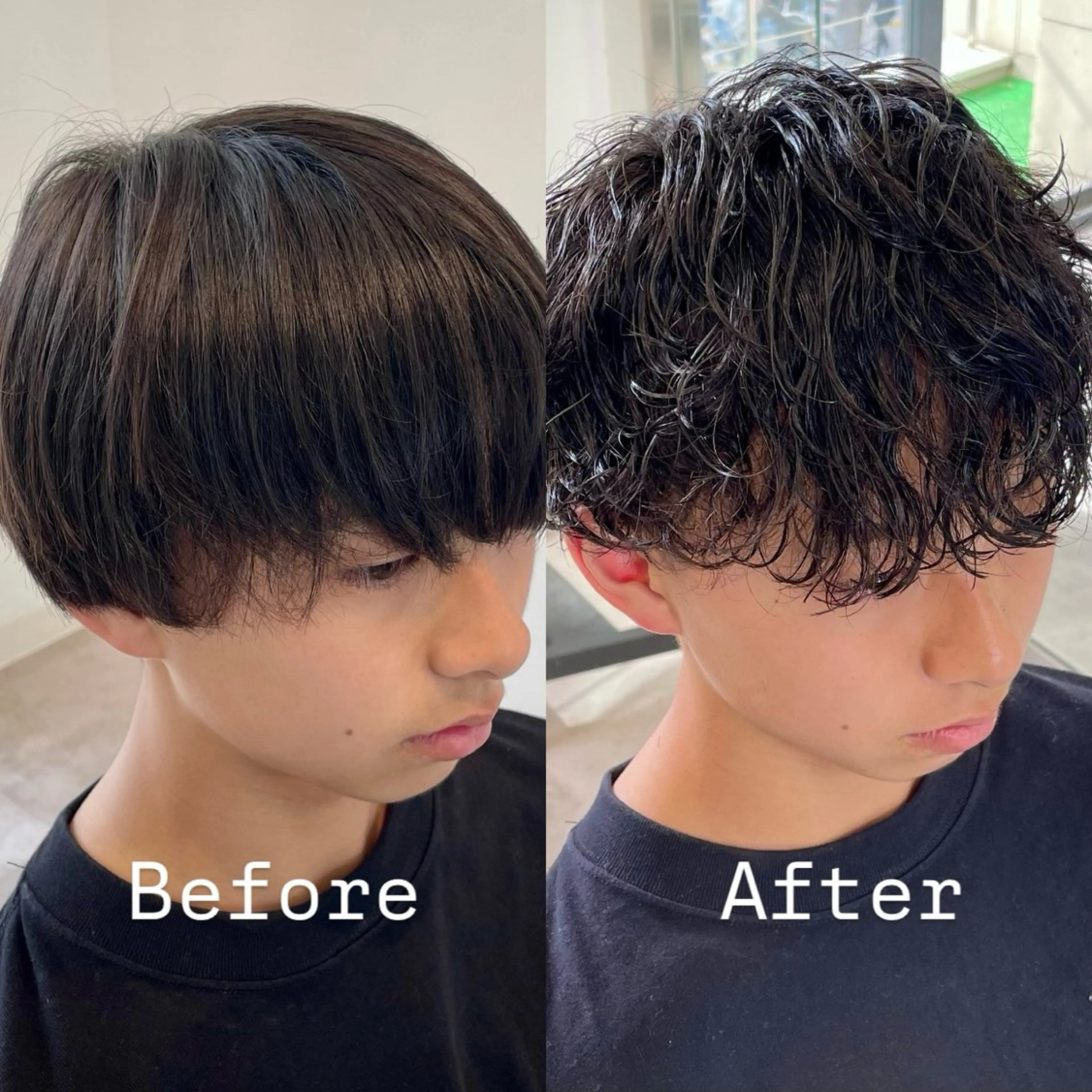 パーマ メンズ カット パーマ メンズ特化 / ツイスパ🔥高林拓斗のヘアスタイル