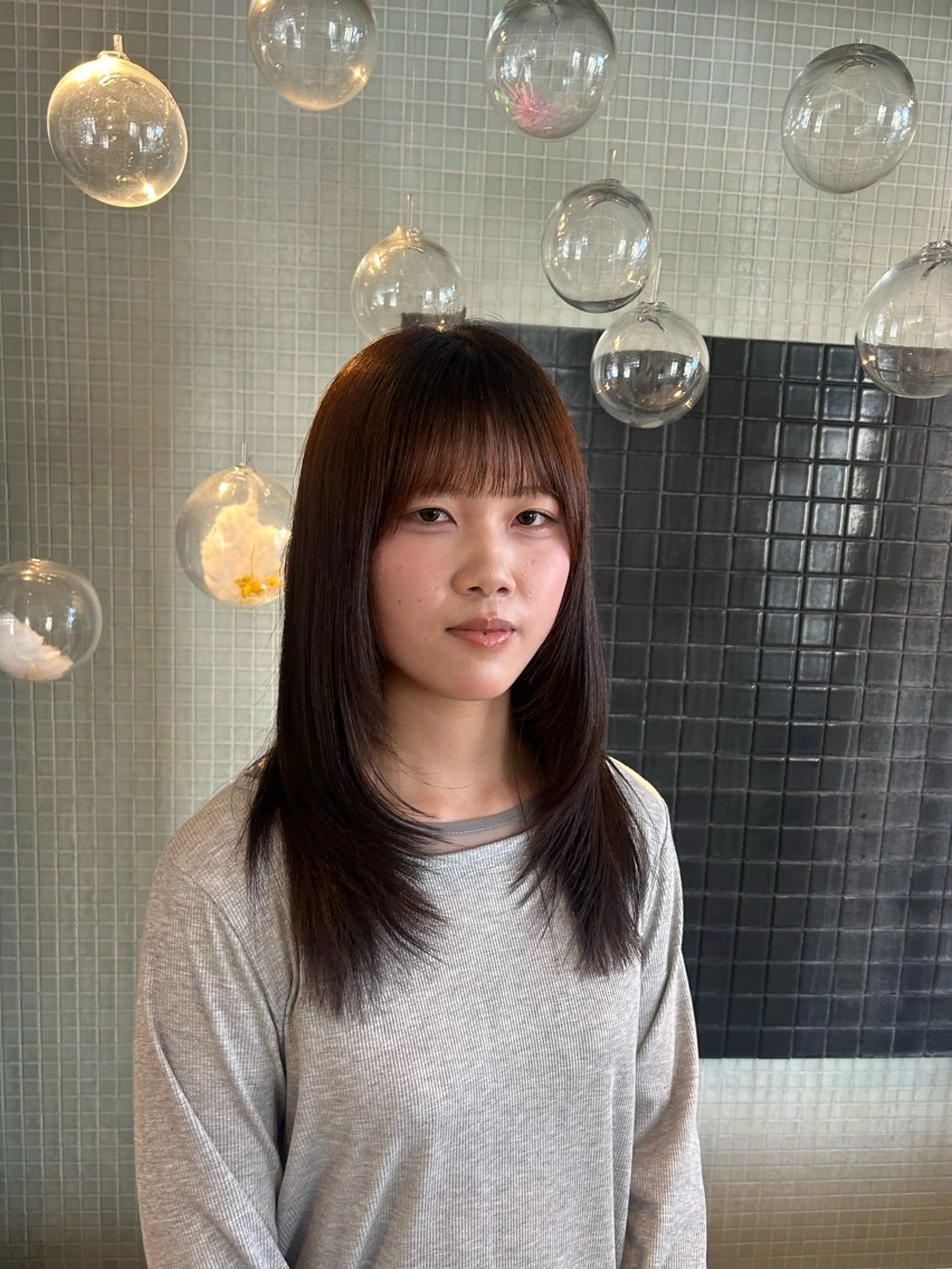 ロング レイヤーカット 宮本 果凜のヘアスタイル