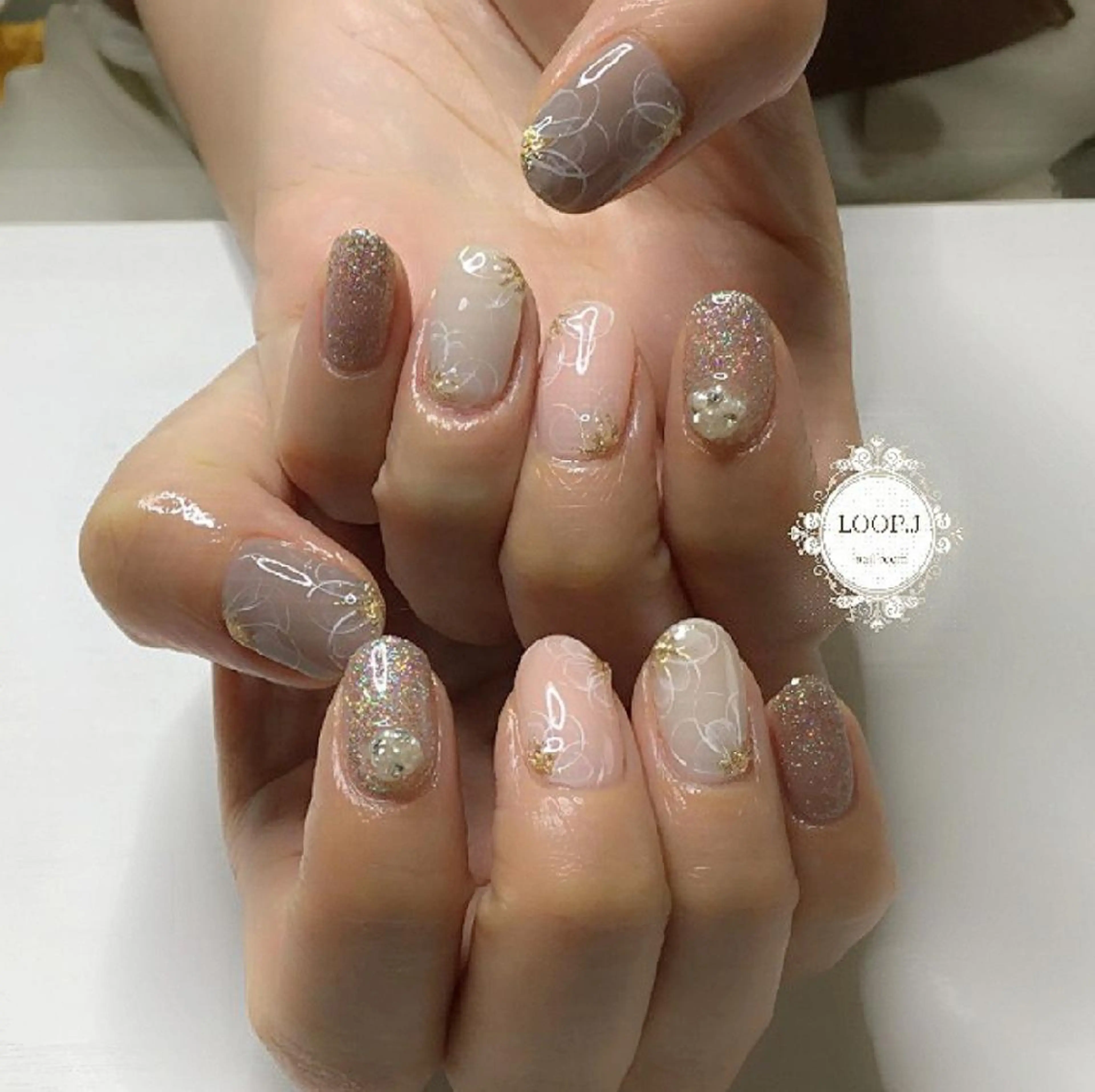 ネイル おおくぼ めぐみのネイルデザイン