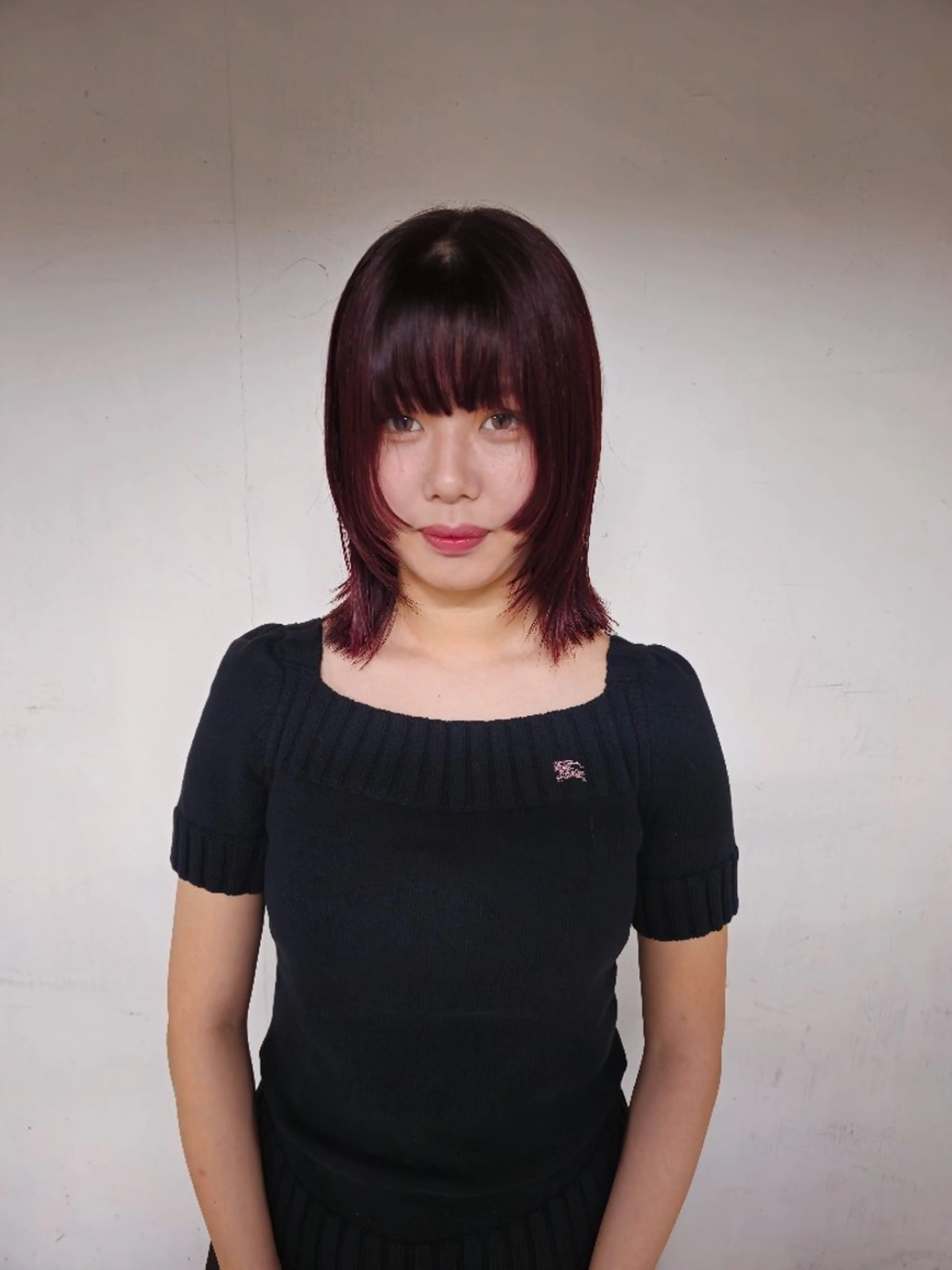 セミロング カラー OMA　片岸 信征のヘアスタイル