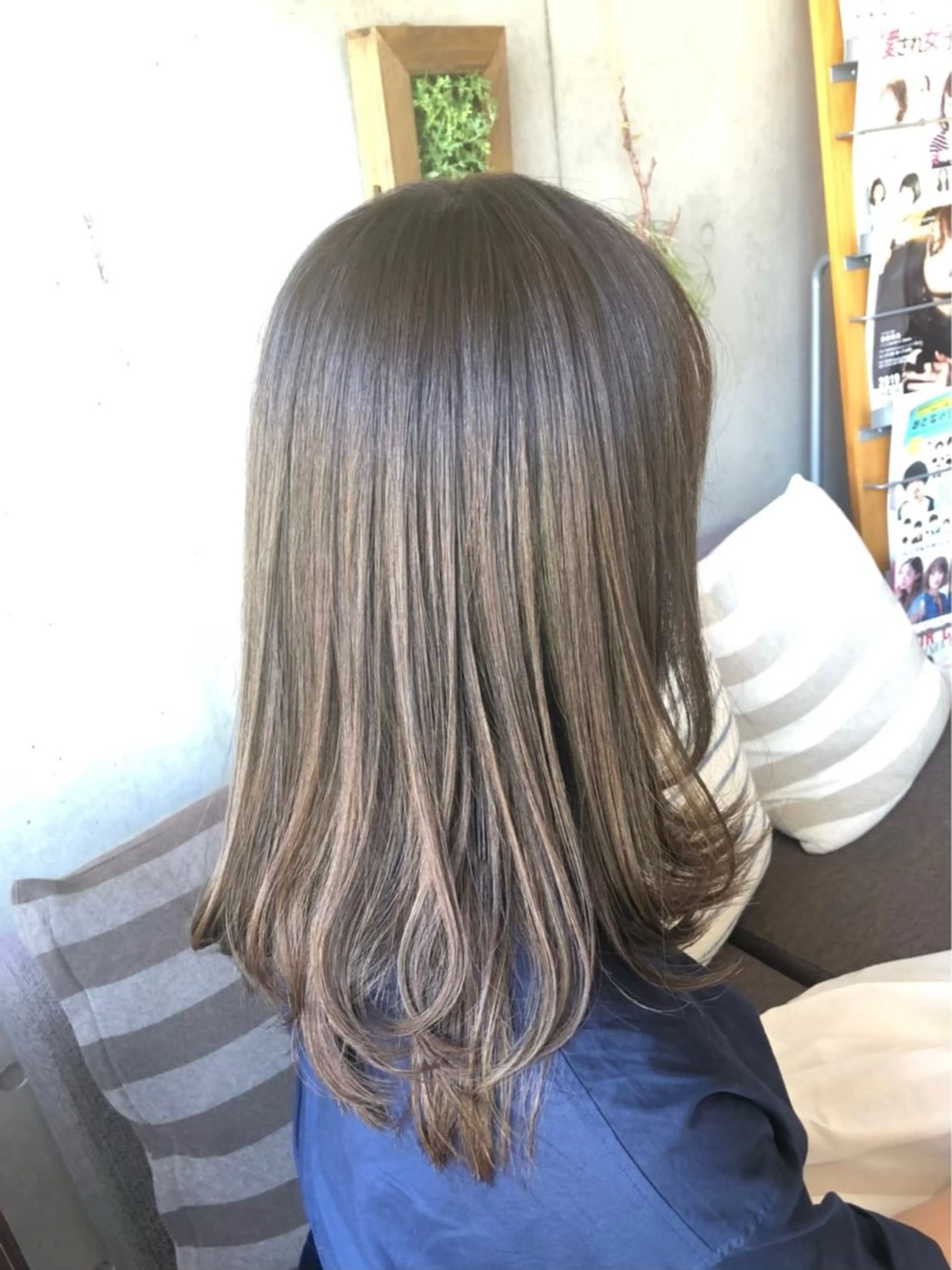 🎀🪻韓国風ワンカラー＋質感再生トリートメントの写真