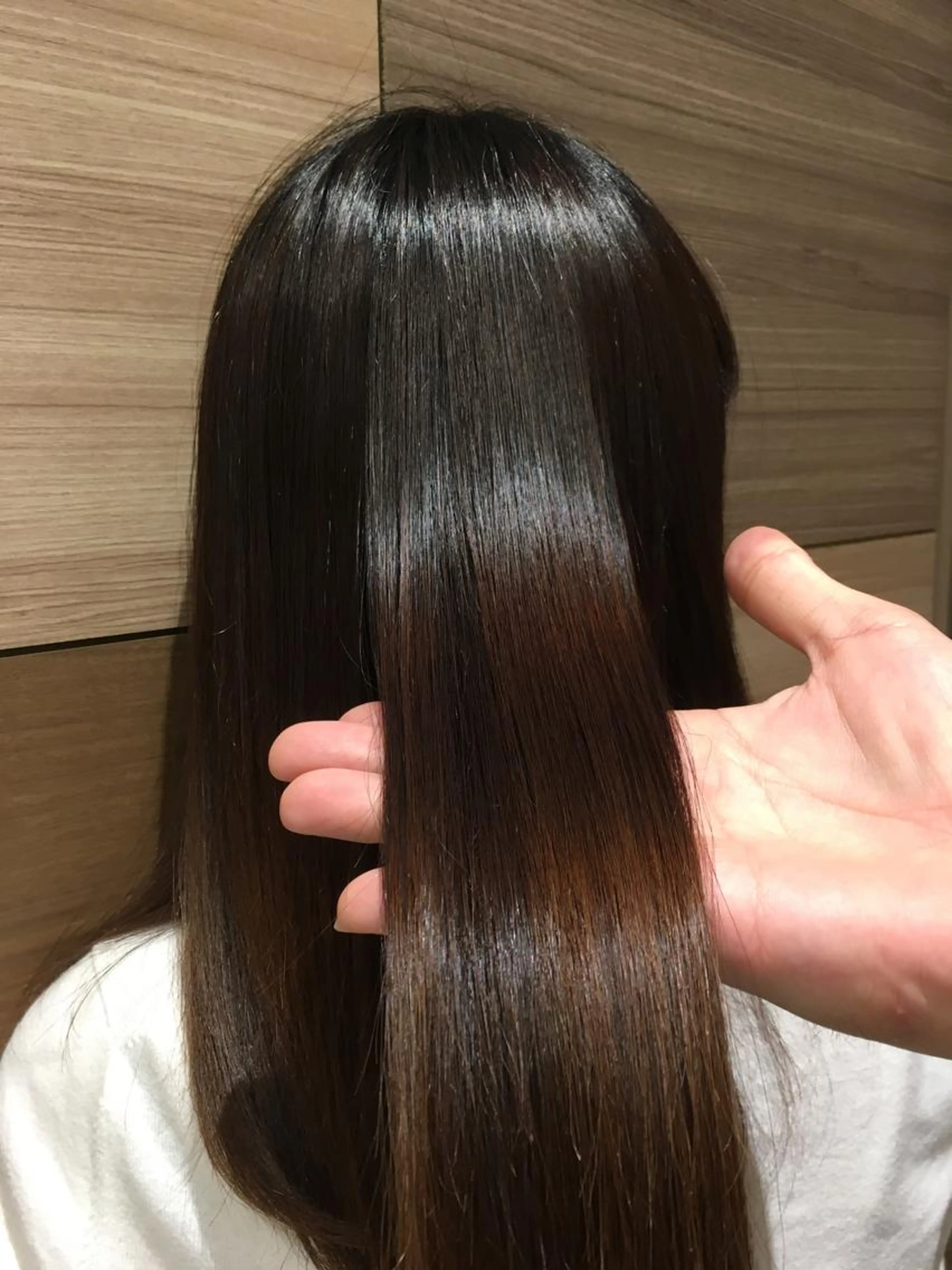 【髪質改善メニュー✨】縮毛矯正&オッジィオット(カットなし)の写真