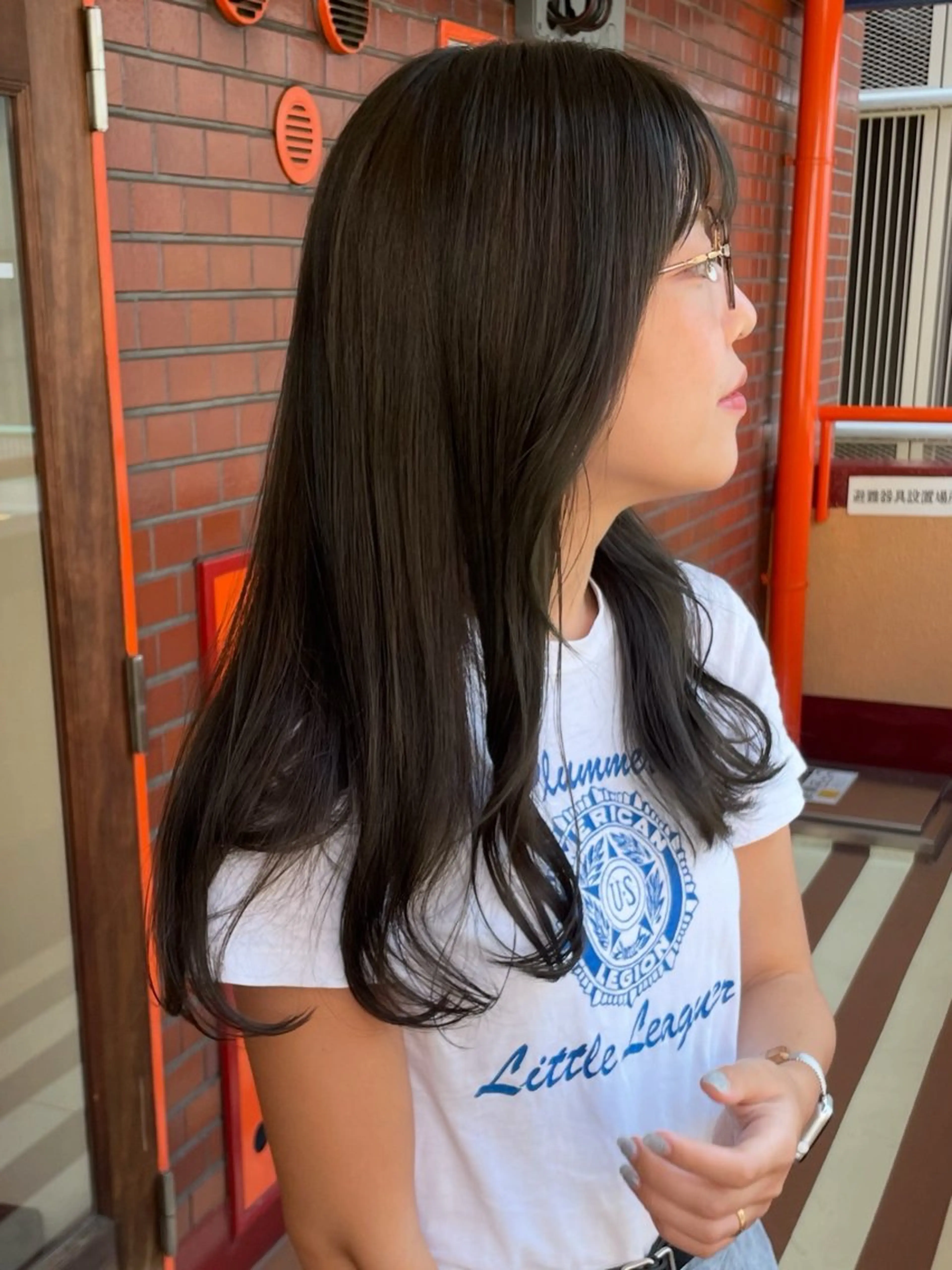 セミロング カラー 透明感カラー トリートメント カット ヘアカラー トリートメント 鎌田卓也/髪質改善 /透明感カラーのヘアスタイル