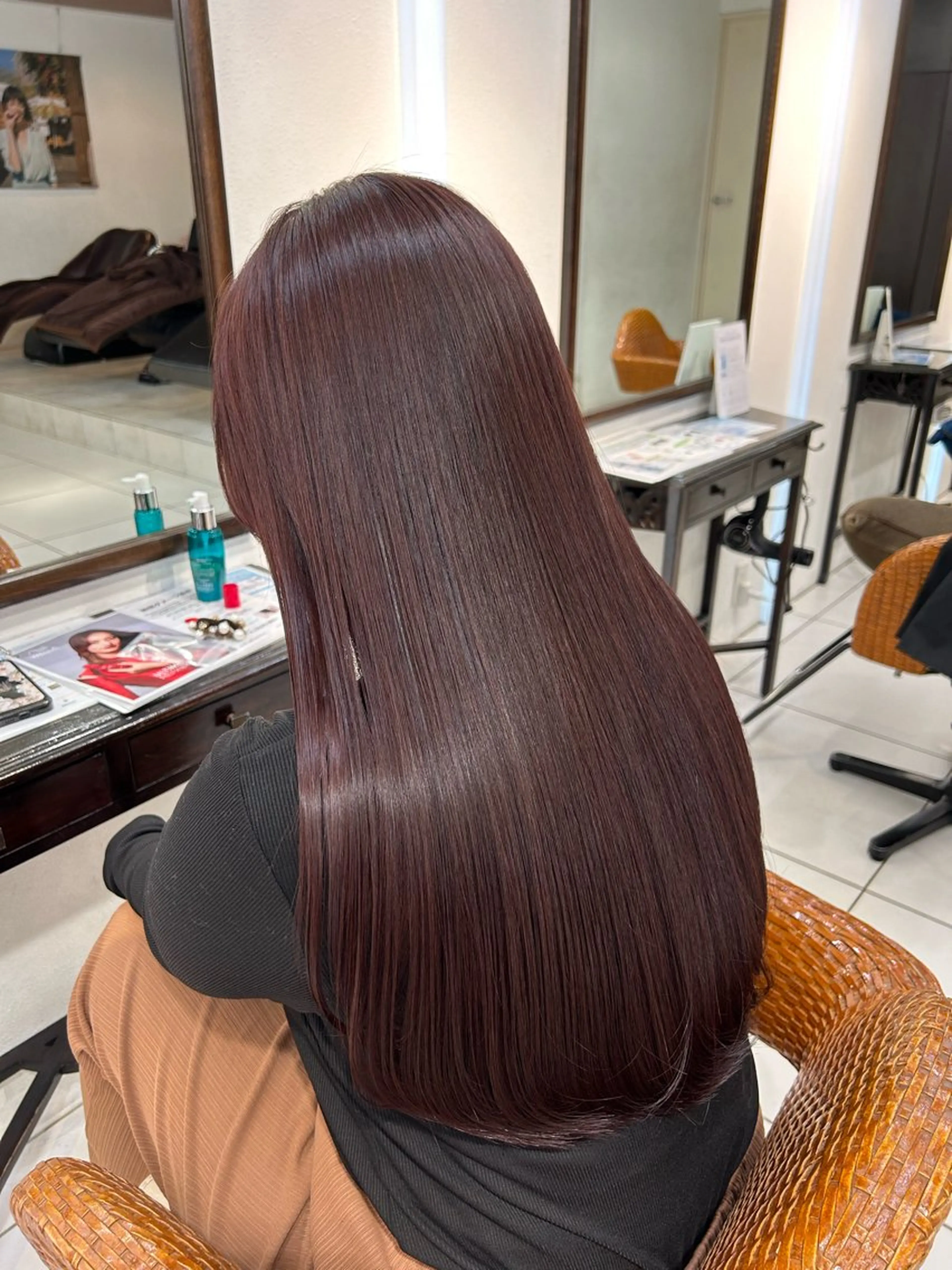 🎀one color➕aujua5step treatment🎀ｽﾀｲﾙﾁｪﾝｼﾞもﾍｱｹｱもしたい方に✨の写真