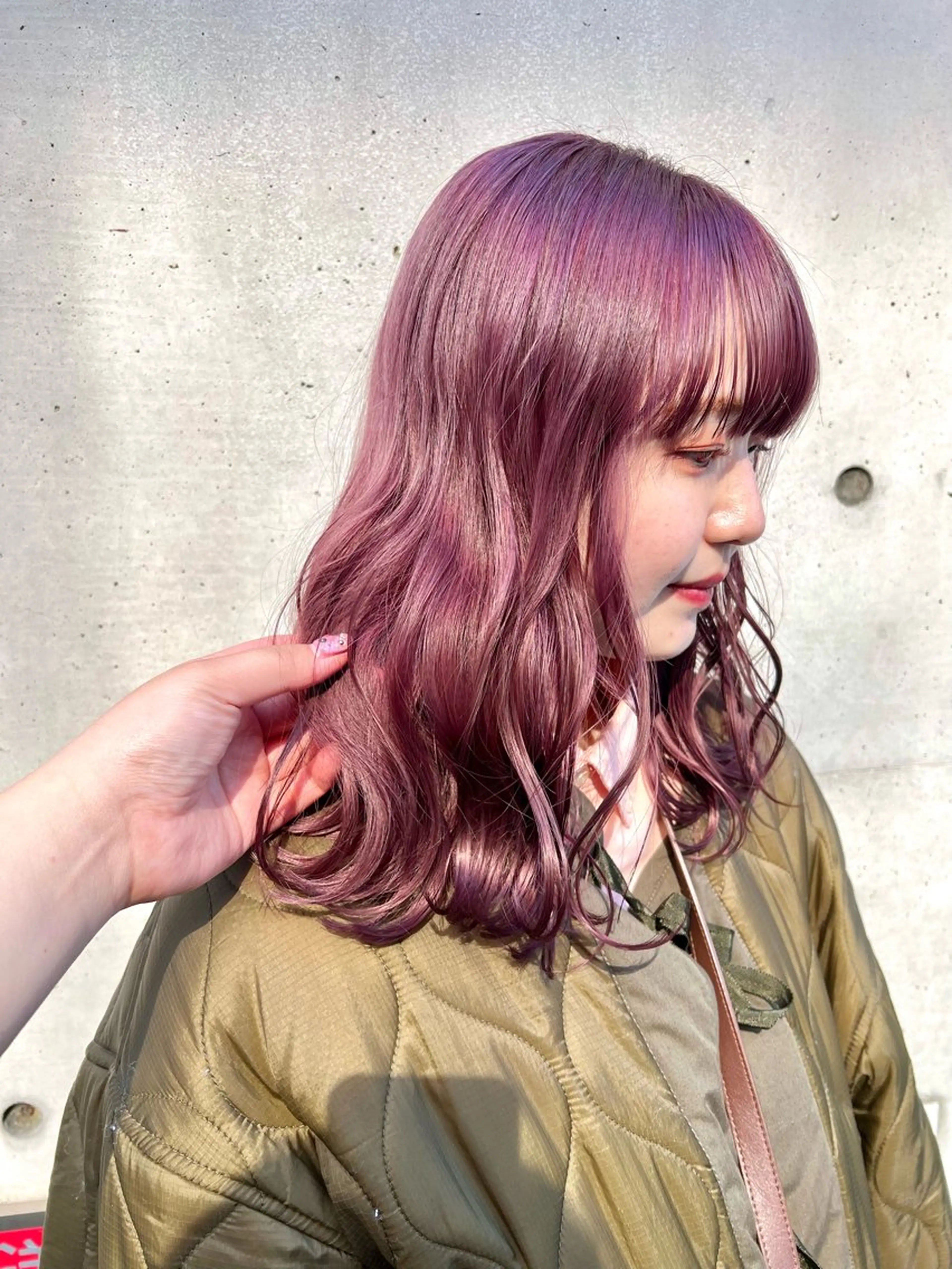 【U24限定】  【人気メニュー】カット+全体ケアブリーチ+カラー+オージュアトリートメントの写真