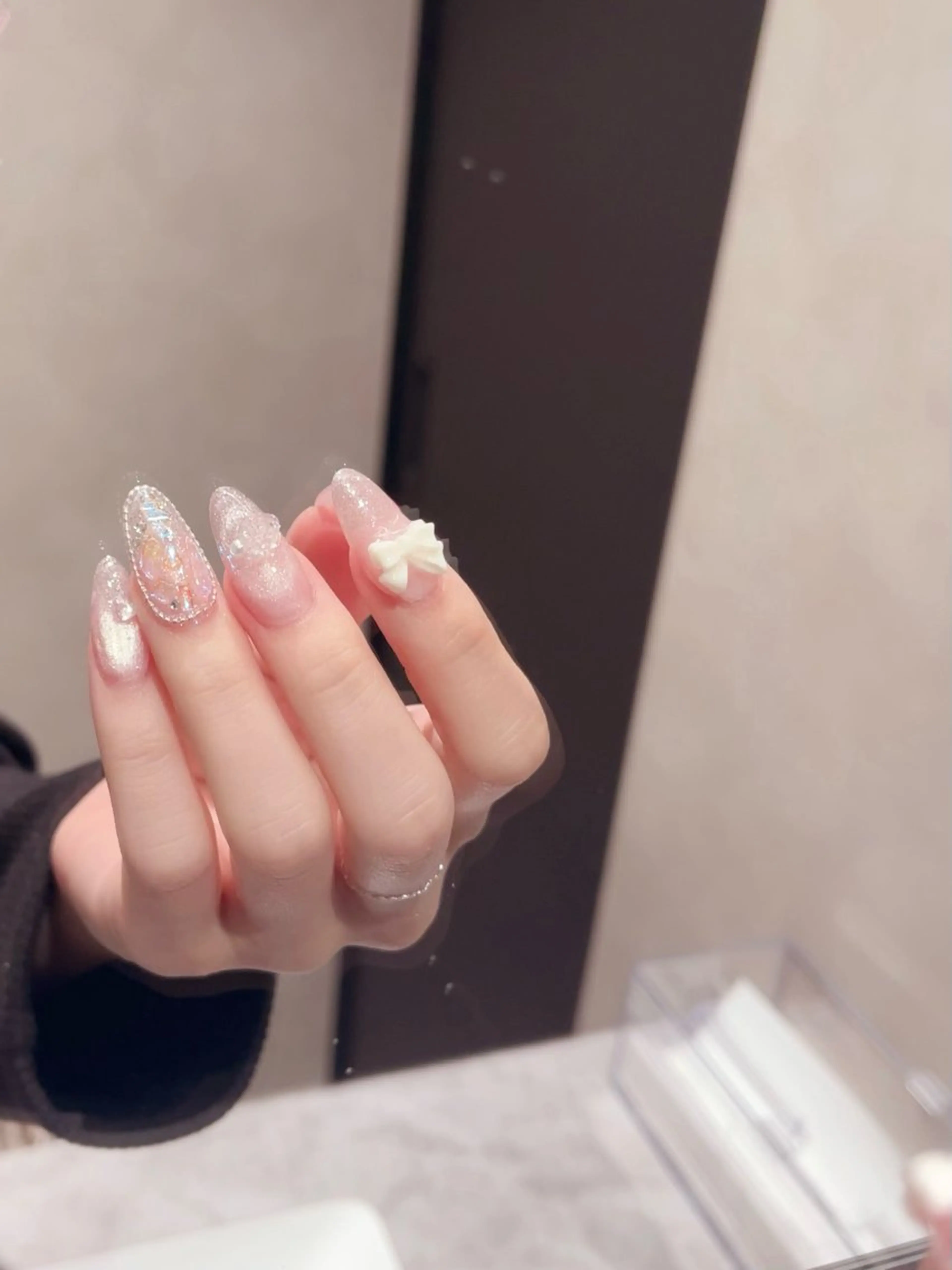 ネイル フラッシュネイル マグネットネイル KOKONA 🎀のネイルデザイン