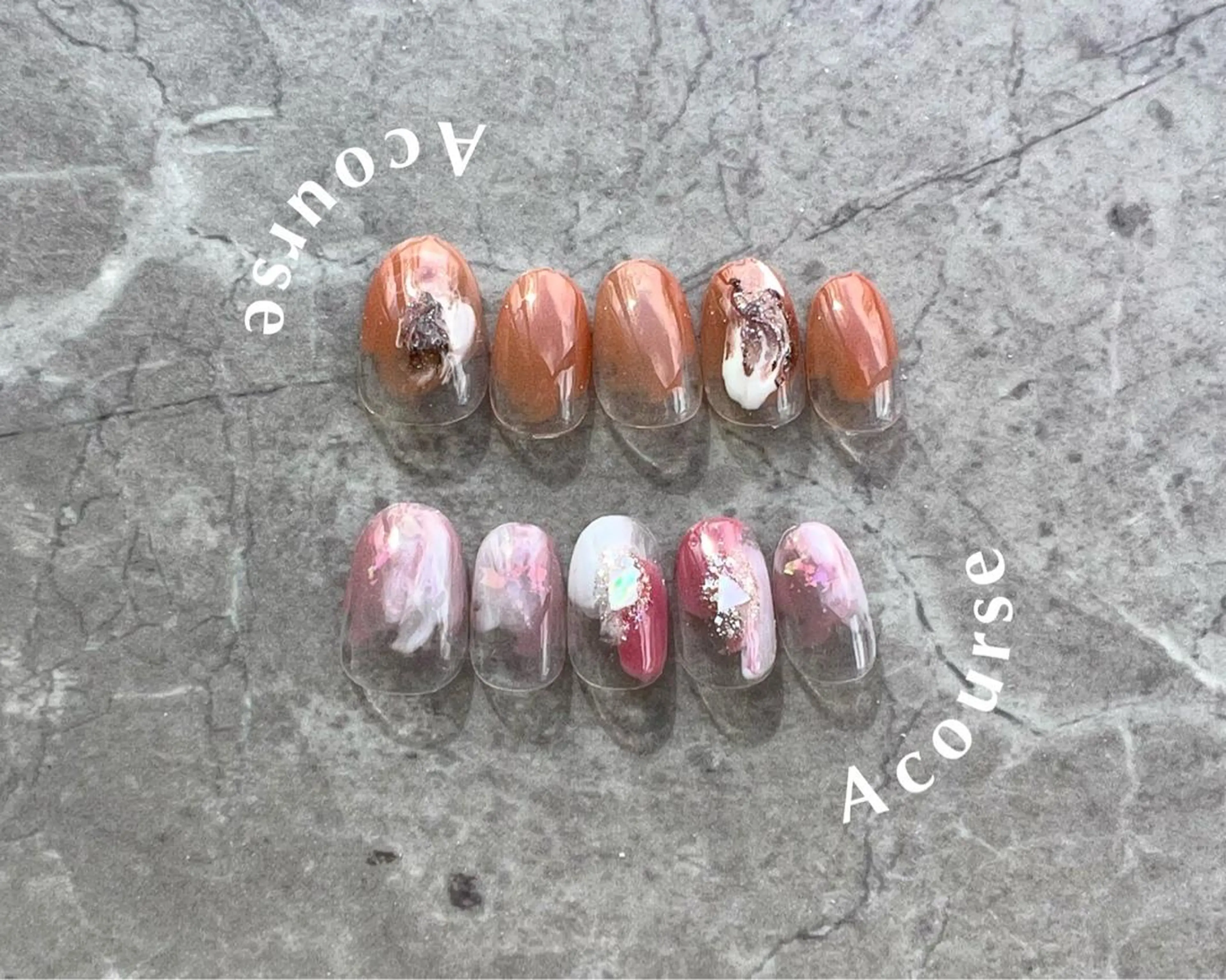 ネイル ハンドネイル 0203ムニムサン 💙Airiのネイルデザイン