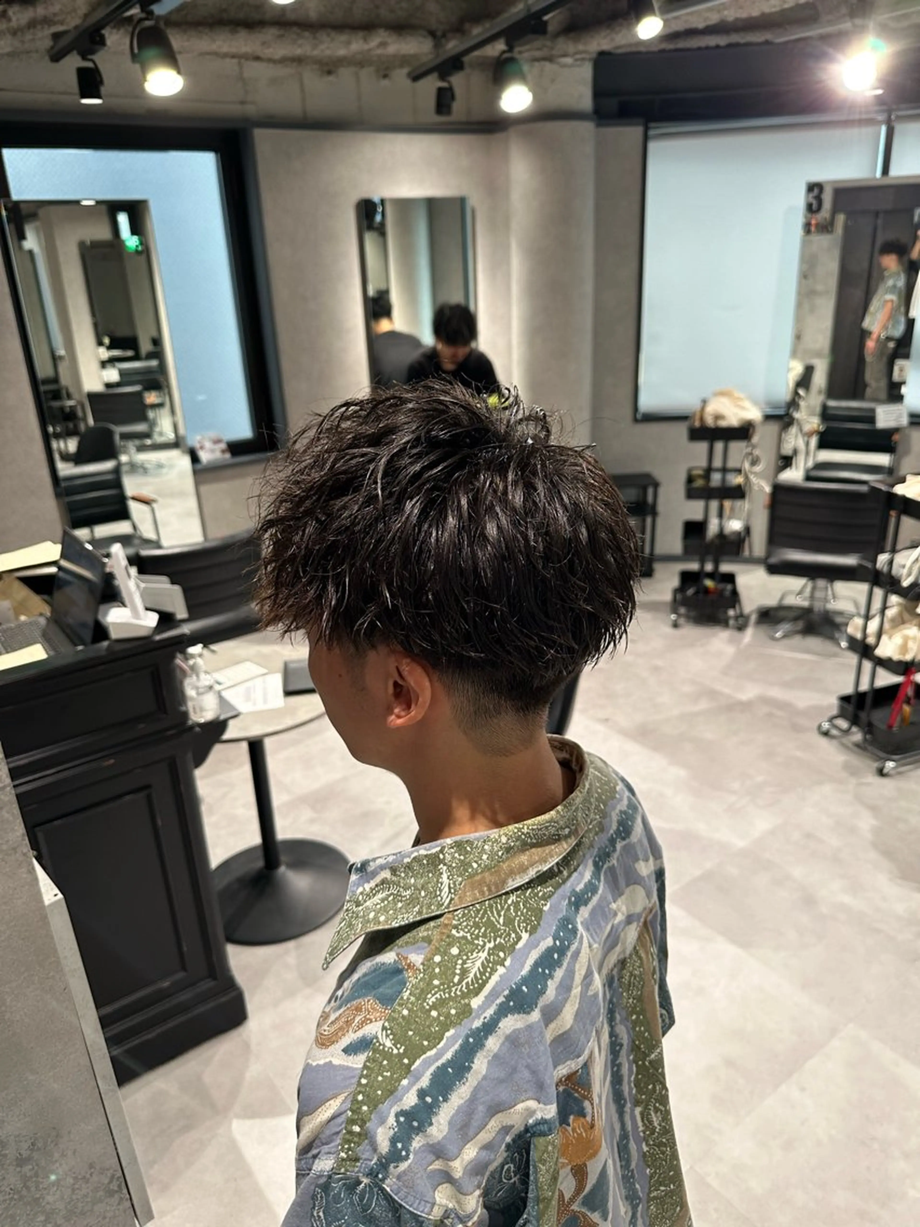 ショート ヘアアレンジ メンズ NEXT NEO所属・メンズヘア静岡 ✂︎Ryuheiのヘアスタイル