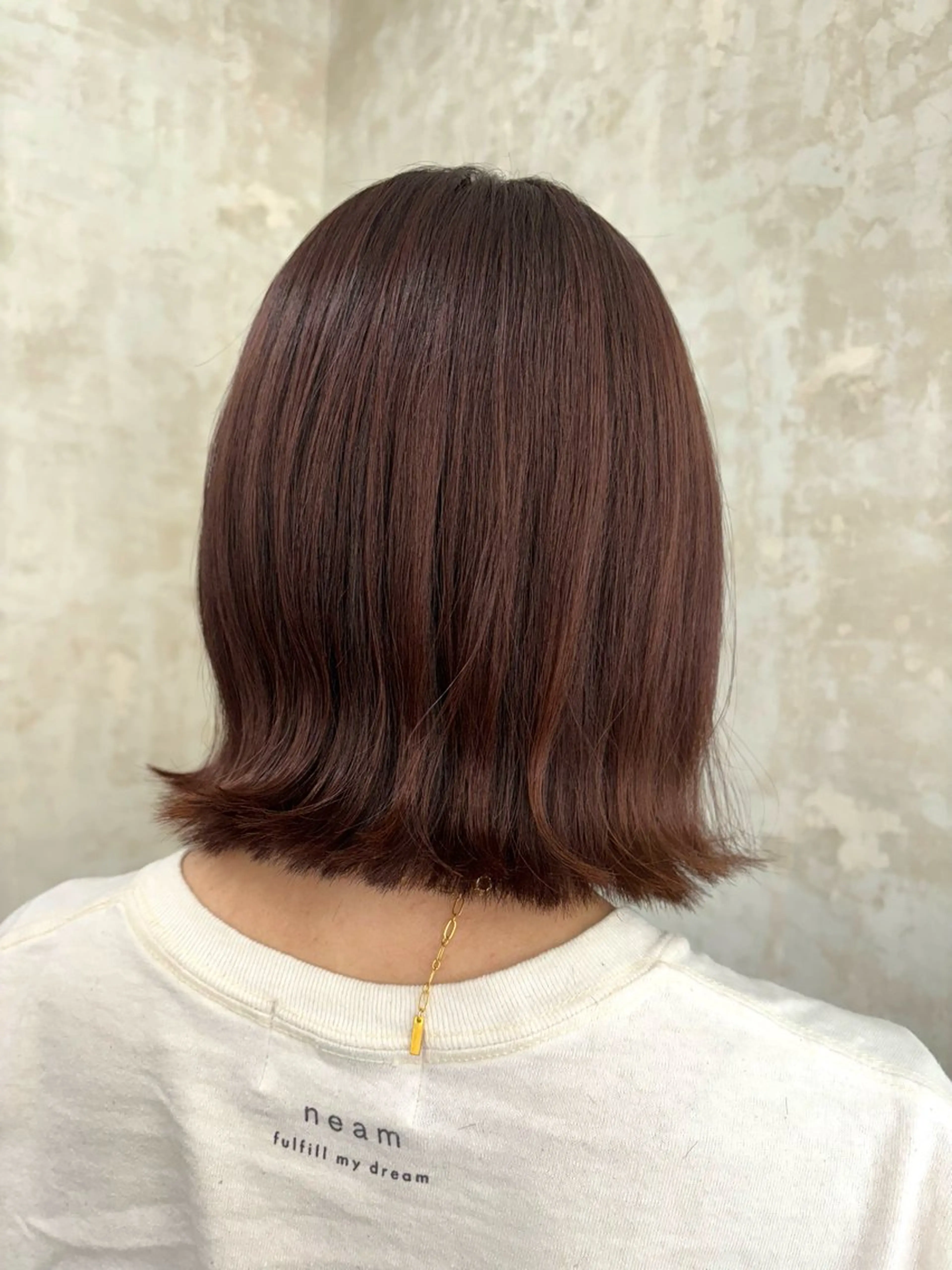 ミディアム カラー iru所属・Ayano アヤノのヘアスタイル