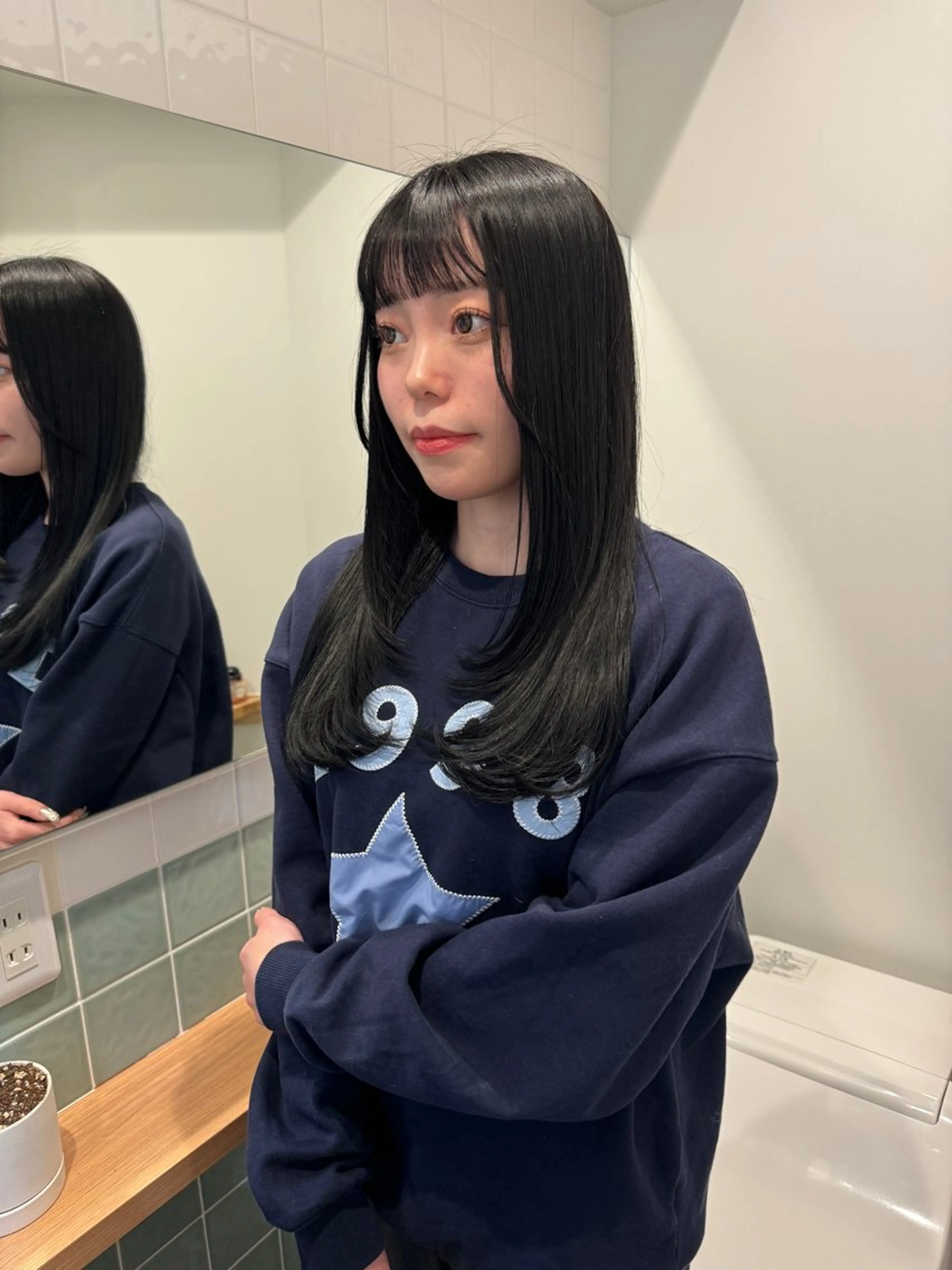 ロング laff 新宿所属・ボブ/ケアパーマ/ レイヤー/縮毛矯正のヘアスタイル