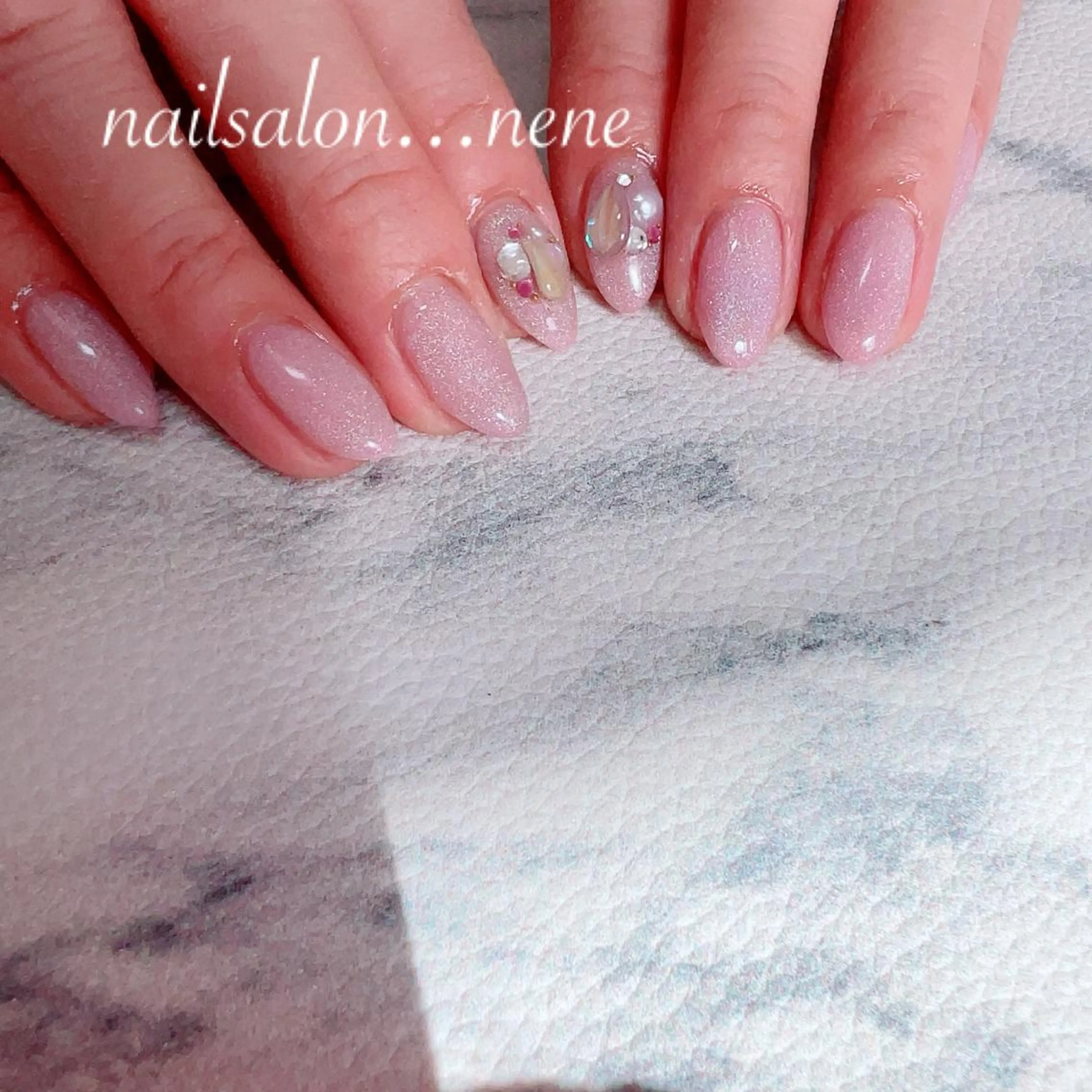 ネイル マグネットネイル nailsalon ...neneのネイルデザイン