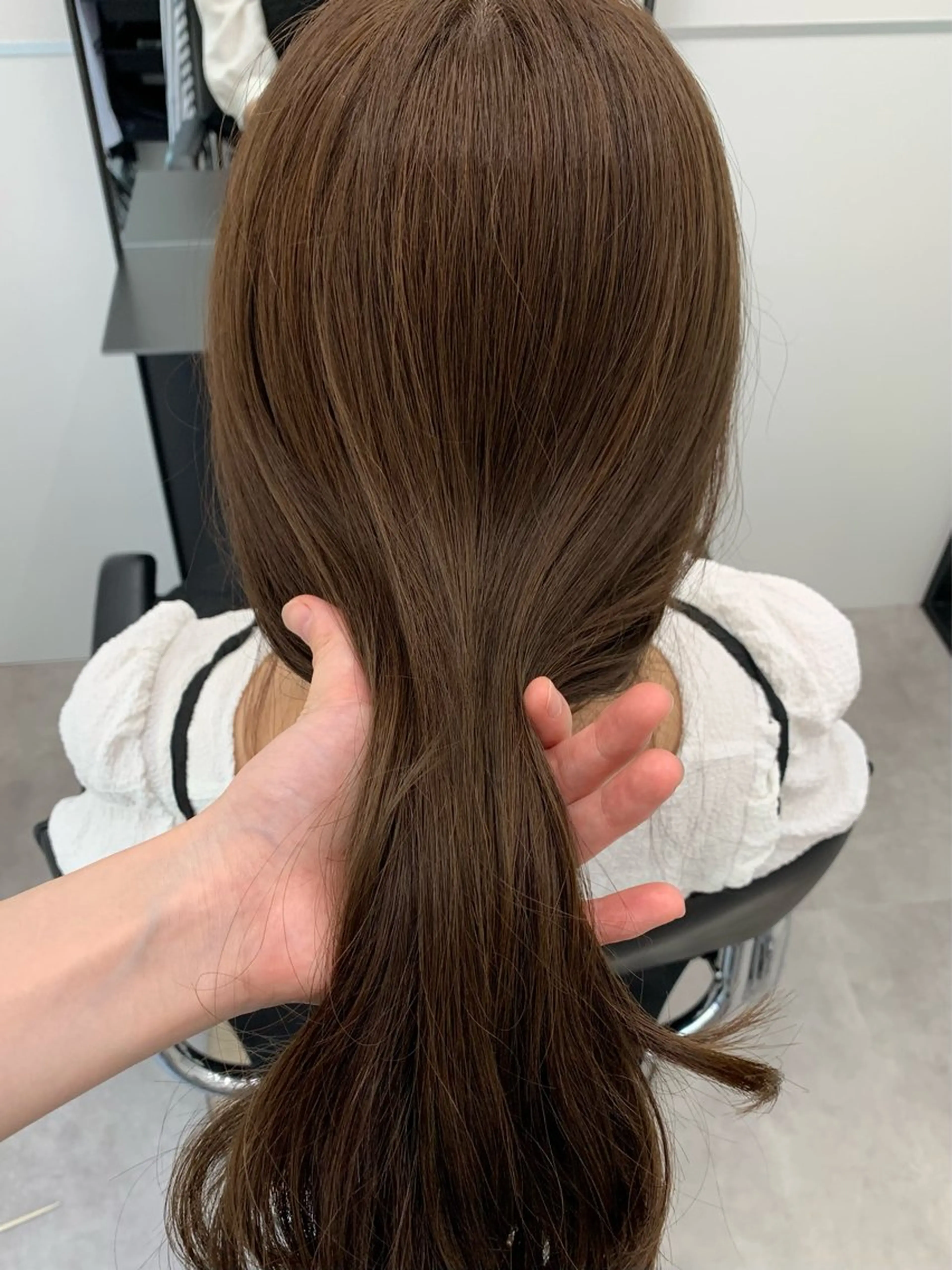 セミロング カラー 本格ヘッドスパ🌿 ×ヘア　佐藤のヘアスタイル