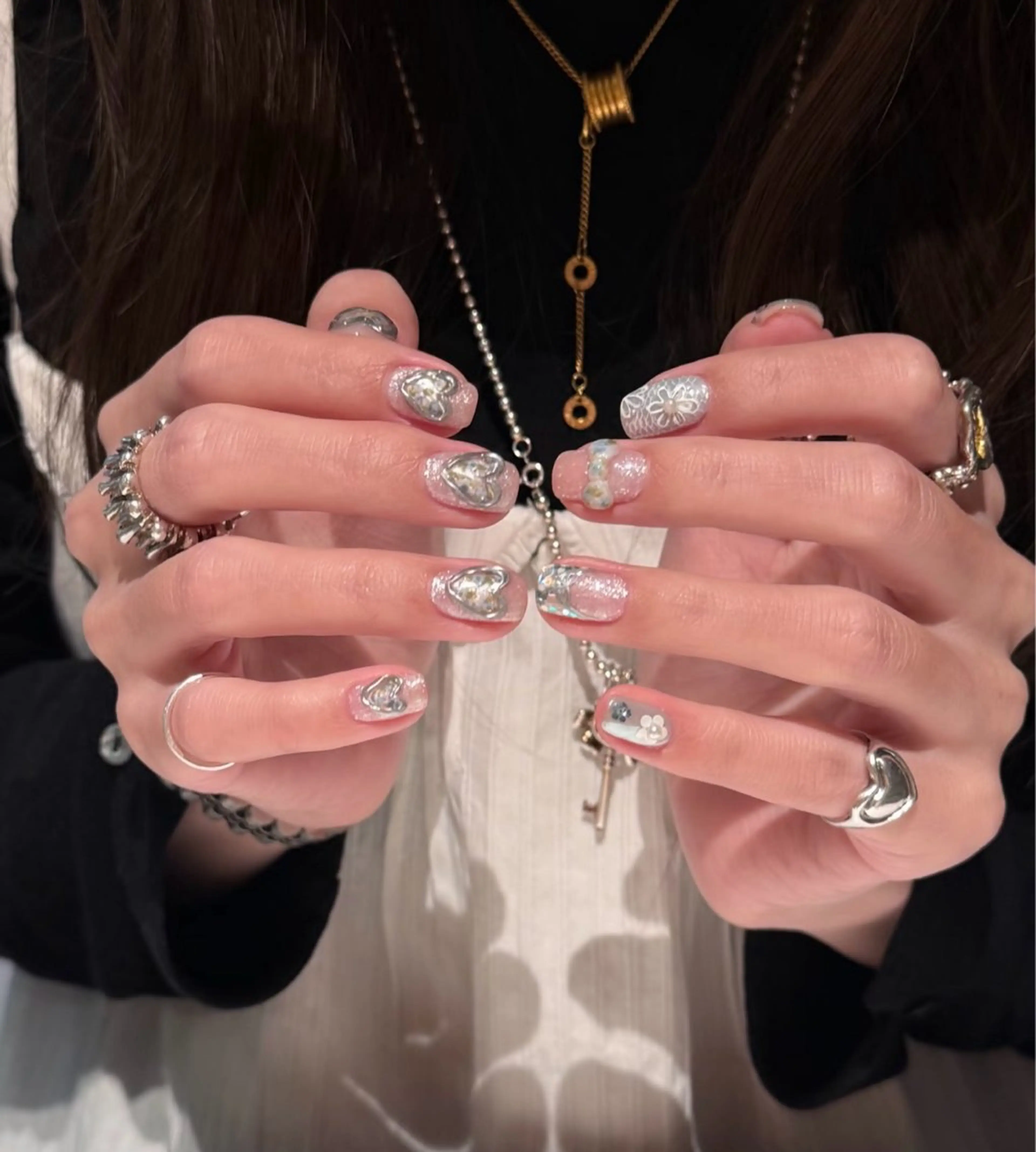 ネイル ハンドネイル SYU SYU所属・WO MIAOのネイルデザイン