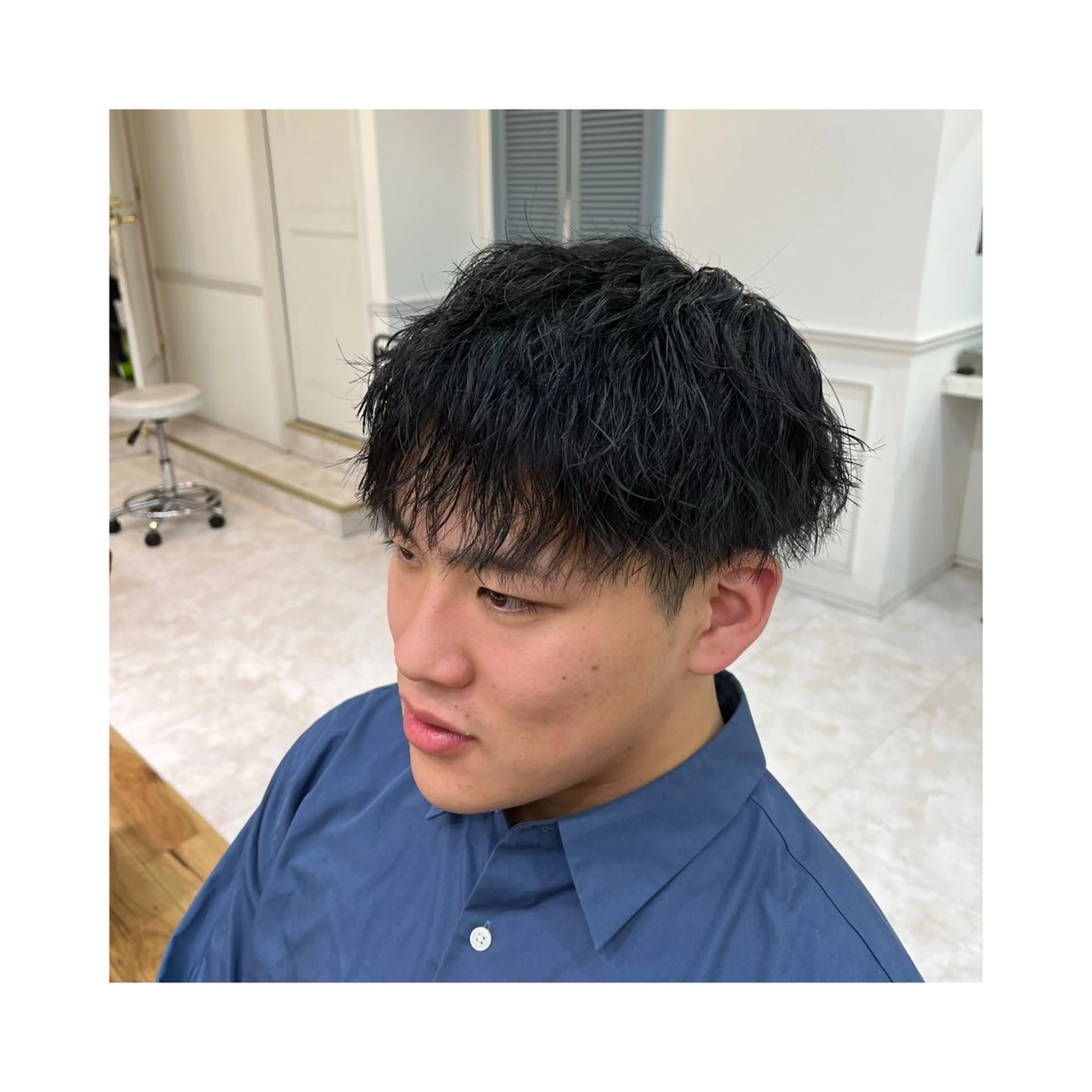 【メンズ】カット＋パーマの写真