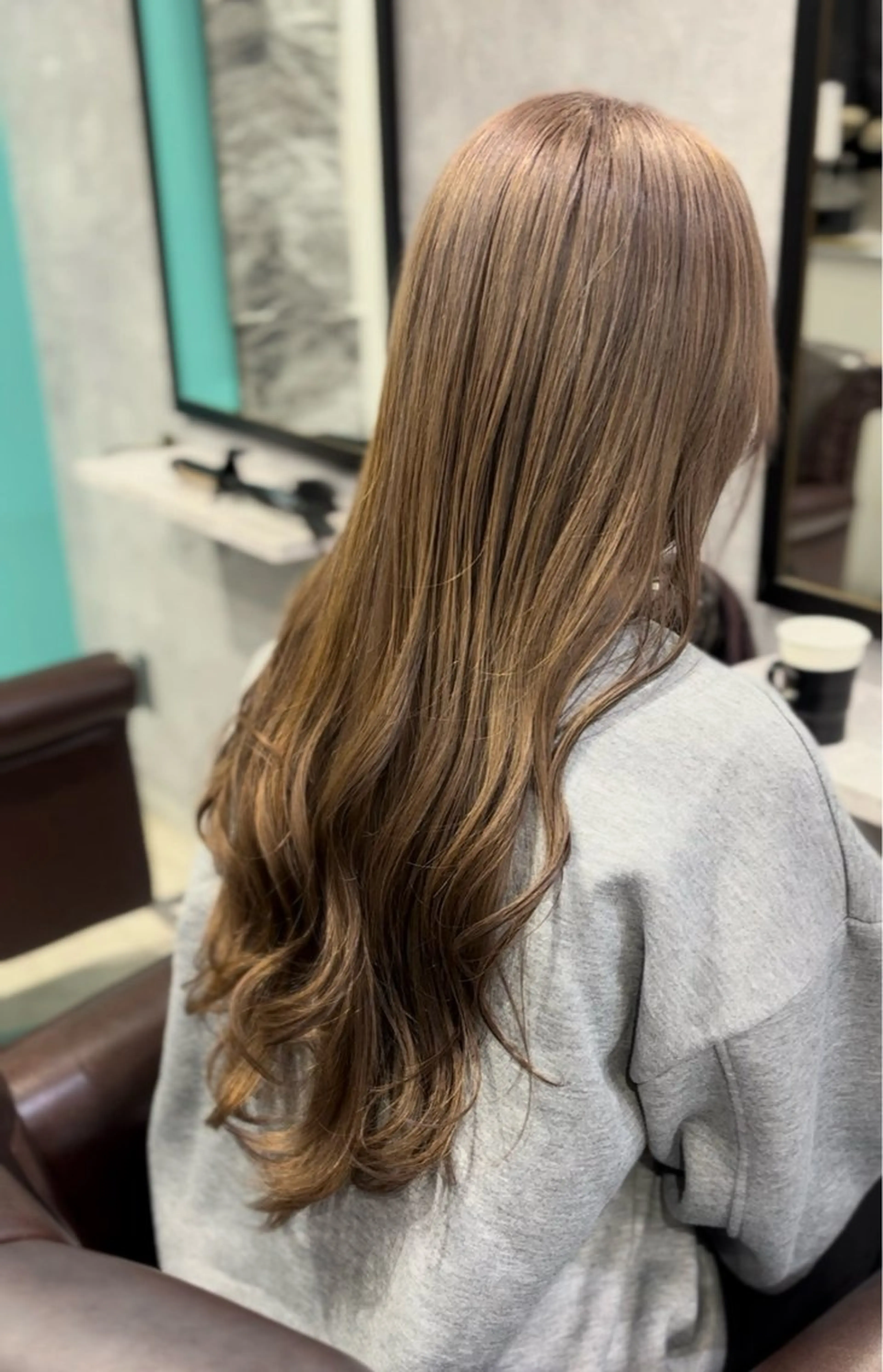 ダブルカラー（ブリーチなし）の写真