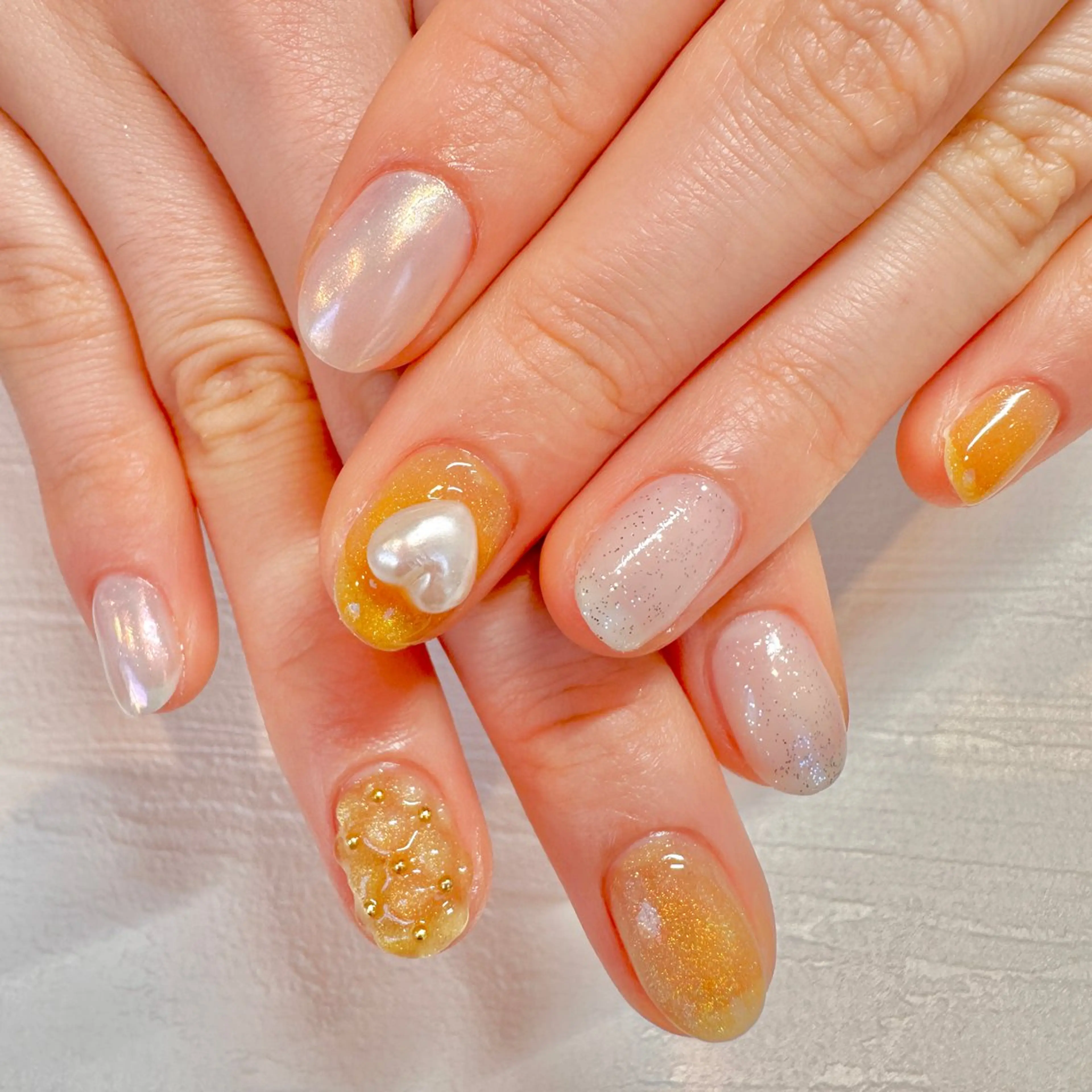 ネイル ハンドネイル 羽鳥 薫乃のネイルデザイン