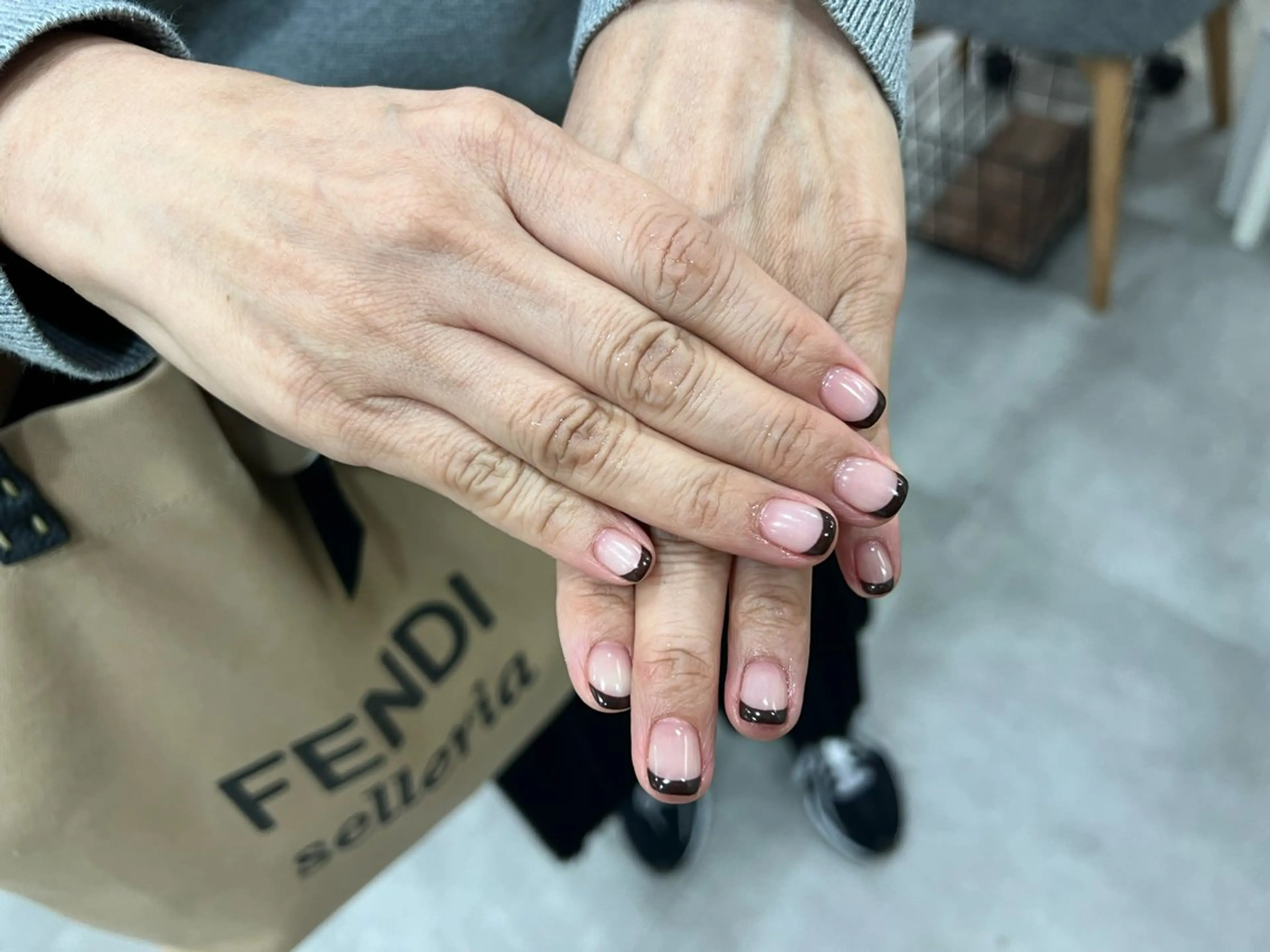 🤚🏻【オフあり／初回無料】ウォーターケア+ハンドジェル〈フレンチ👗🩰〉の写真