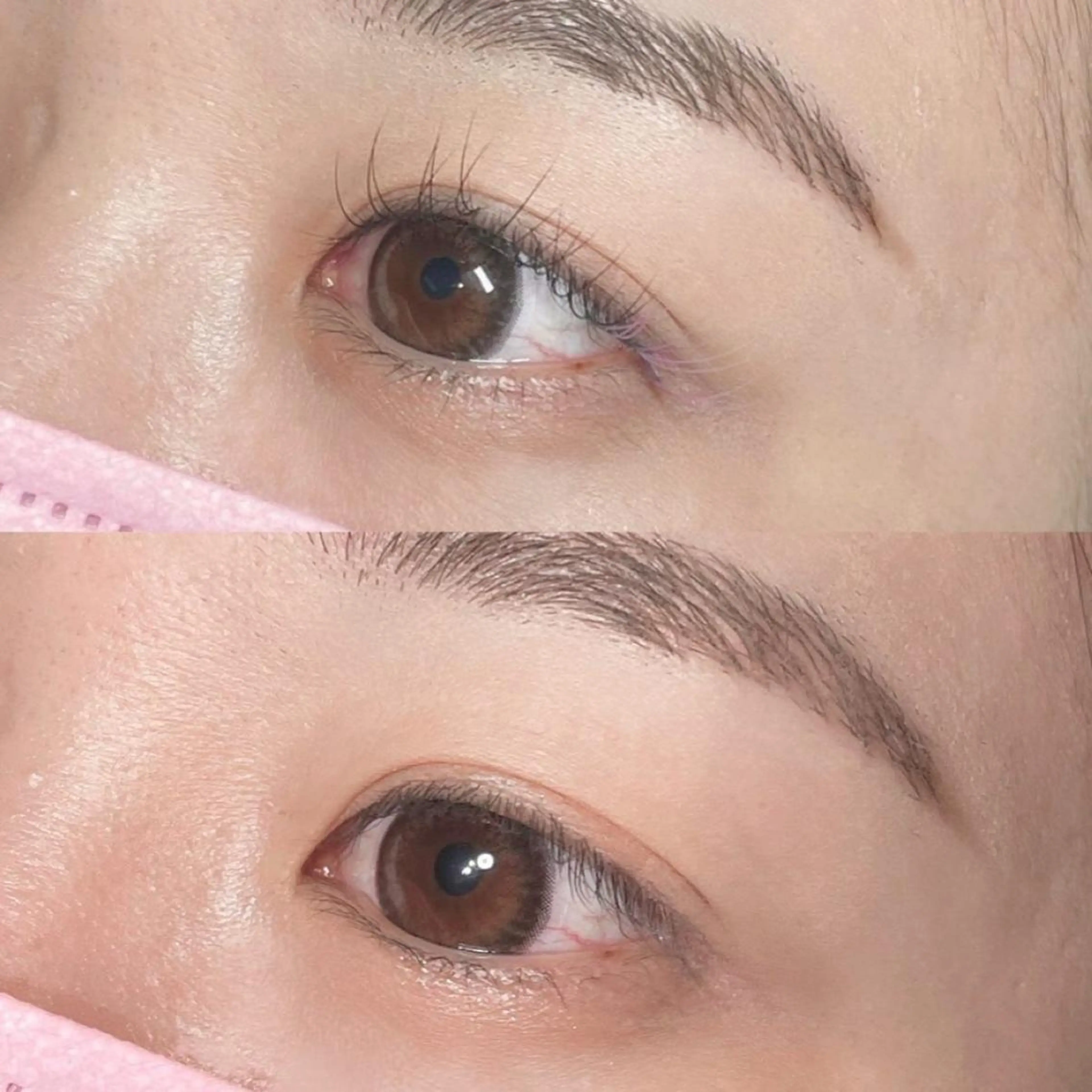 ミディアム カラー パーマ ヘアアレンジ メンズ キッズ マツエク・マツパ ラベンダーカラー カラーマツエク sara 荒井店のヘアスタイル