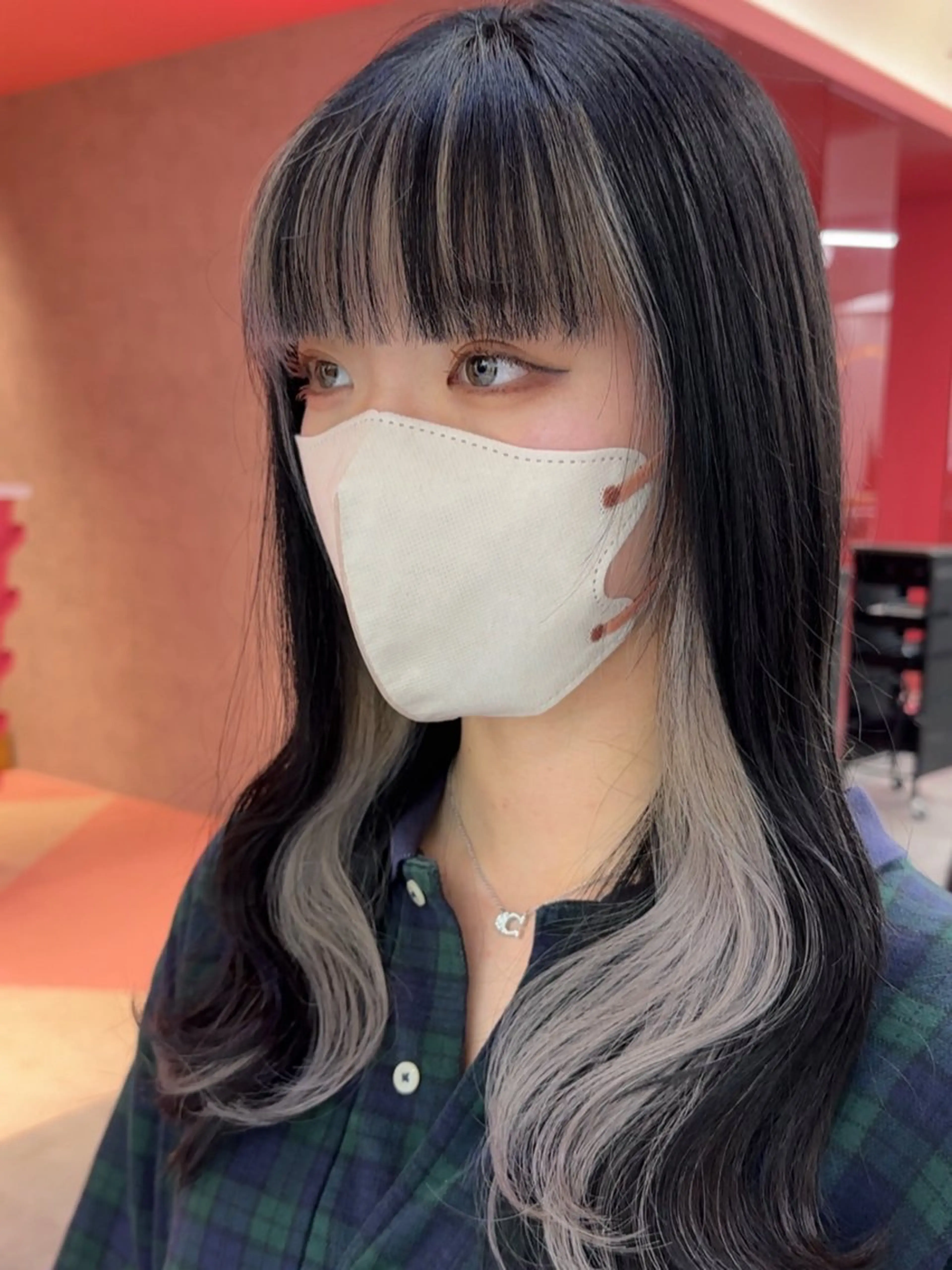 ロング カラー 韓国ヘア/艶カラー /田中悠佑のヘアスタイル