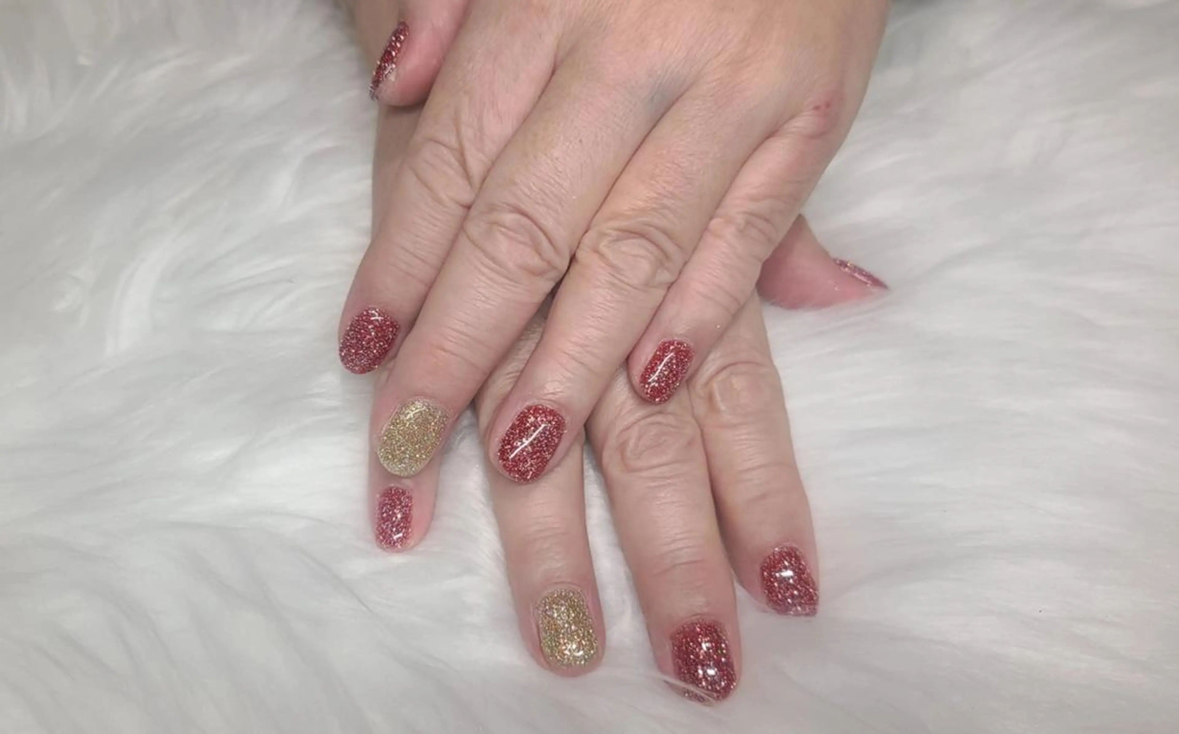 ネイル フラッシュネイル 赤色 ハンドネイル Ravissy nail.のネイルデザイン