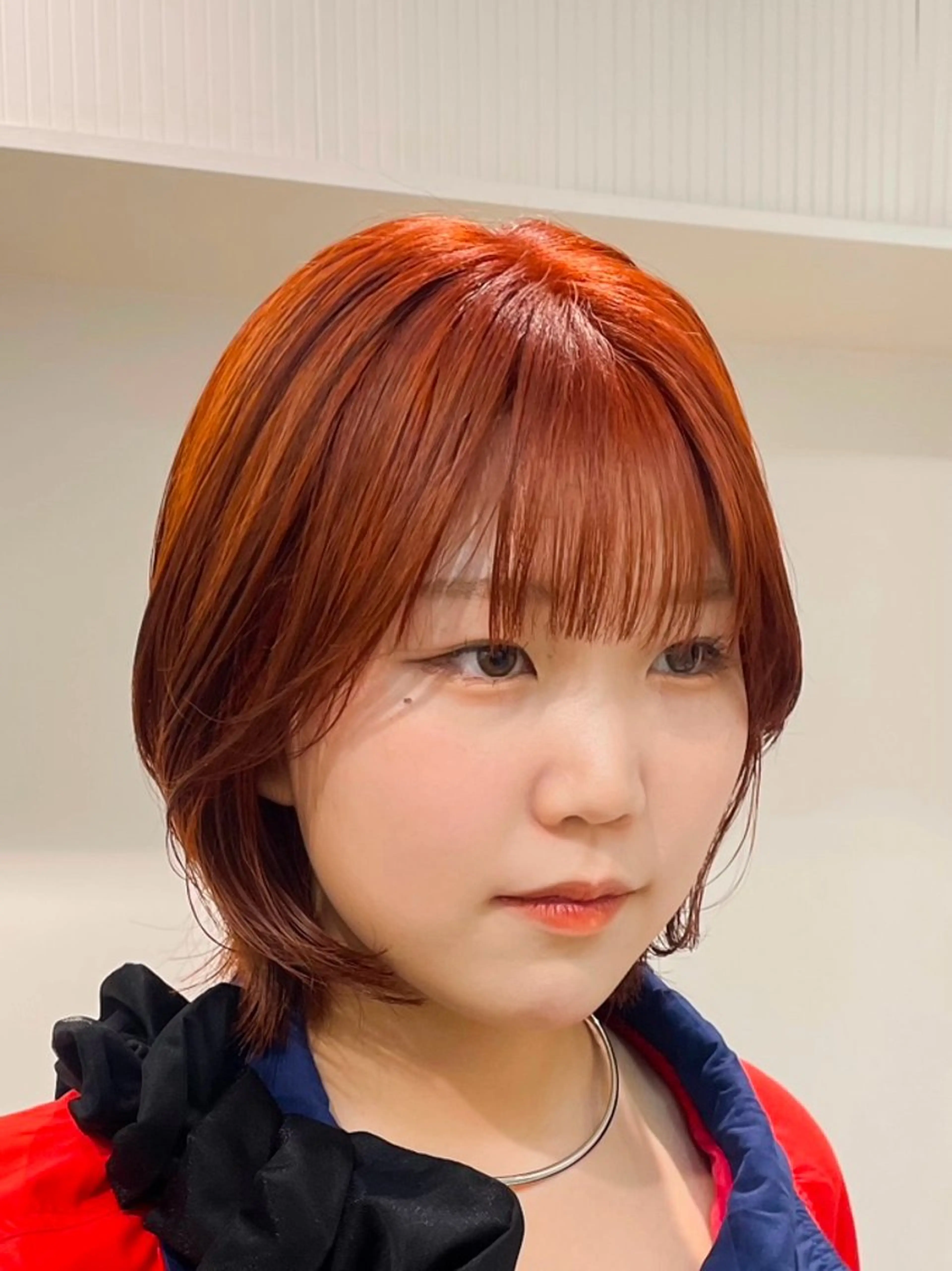 ミディアム カラー ヘアアレンジ 🦠デザインカラー/ 魚瀬あおい🦠のヘアスタイル