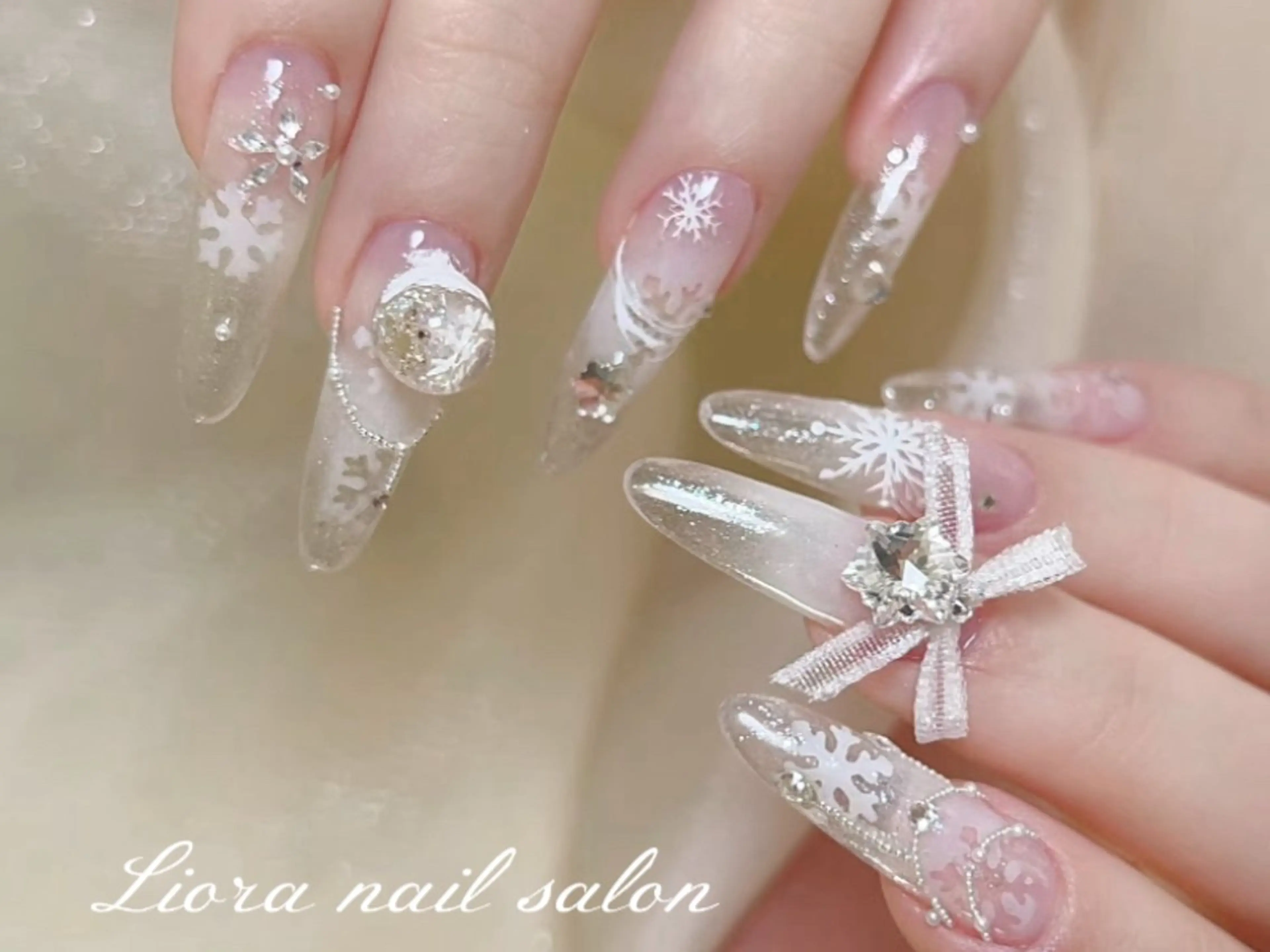 ネイル チークネイル フットネイル フレンチネイル ジェルネイル ガーリー ハンドネイル Liora nail スカルプ専門店のネイルデザイン