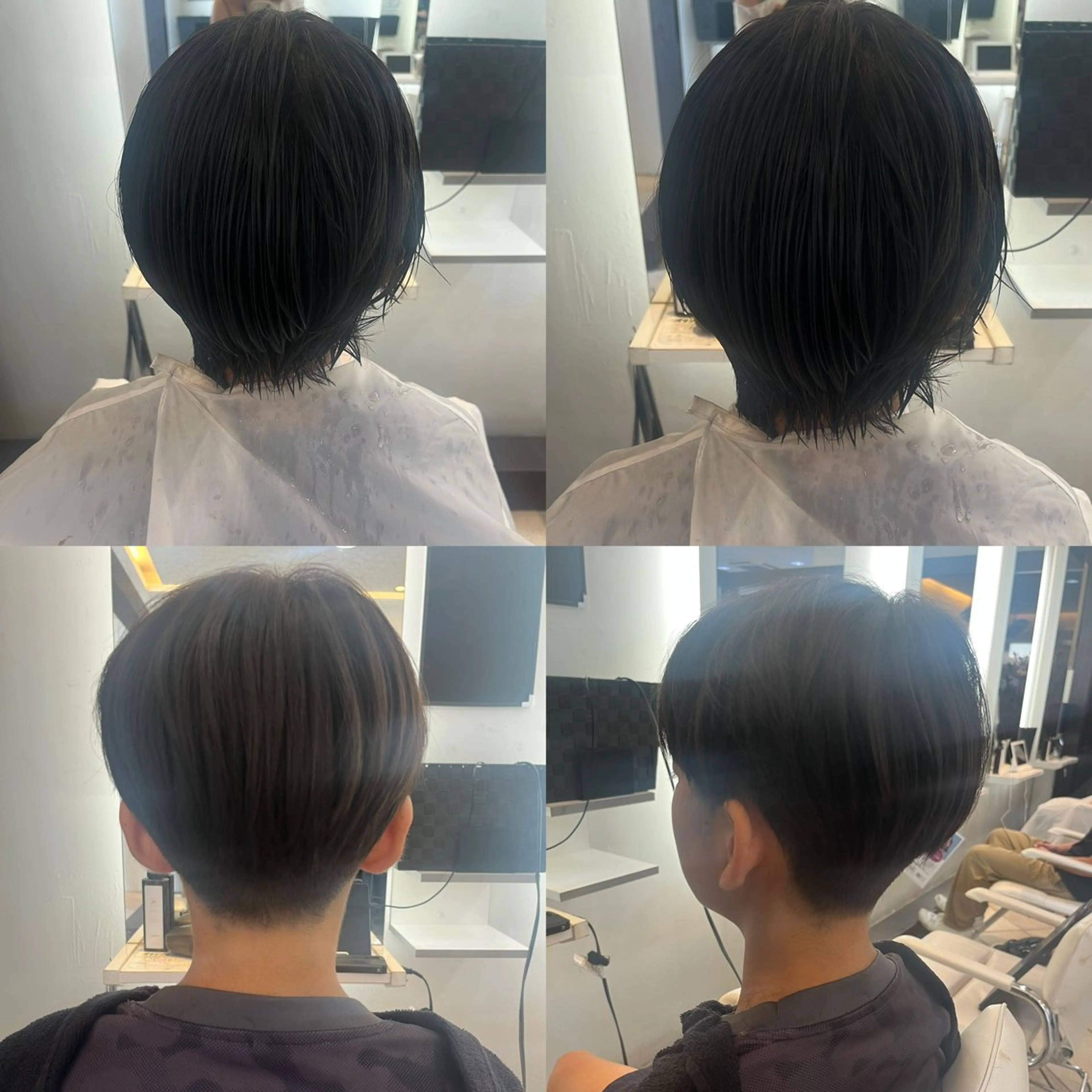 ショート メンズ カット 🐰根本 姫音｜ 淵野辺カラー🤍🫧のヘアスタイル