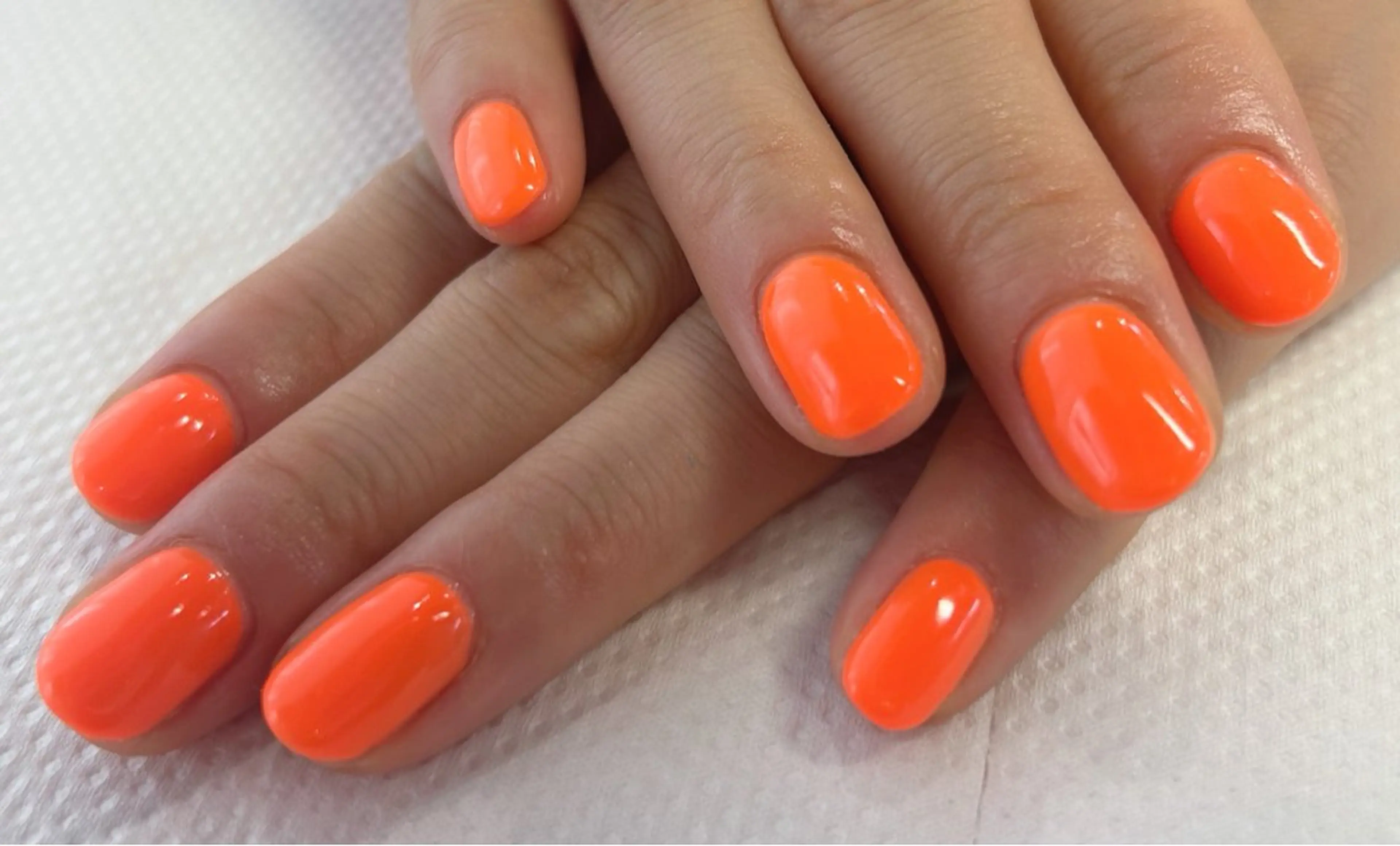 ネイル オレンジ Rairia nail所属・Rairianail 室橋舞のネイルデザイン