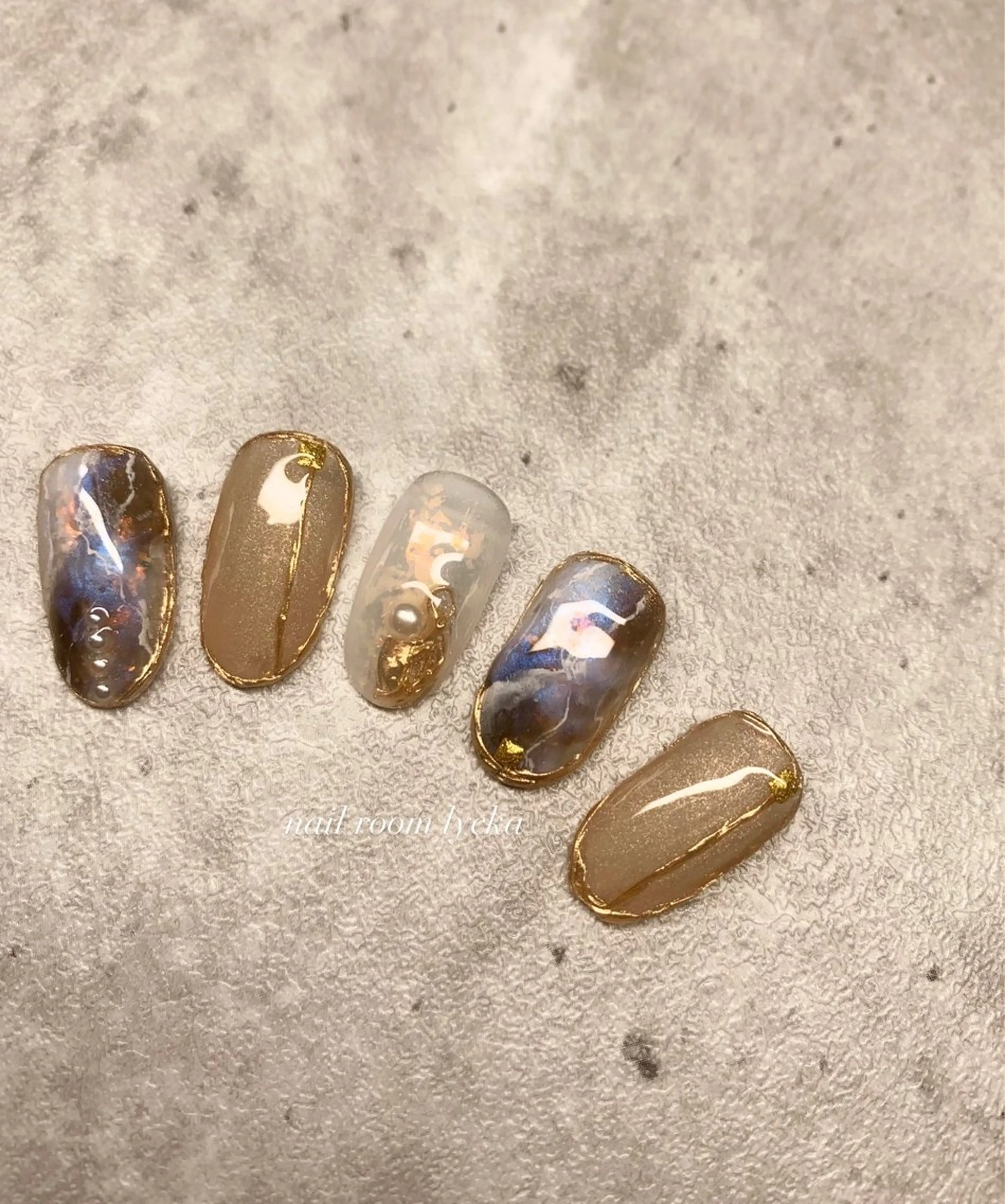 ネイル ﾈｲﾙﾙｰﾑﾘｯｶ 𝐦𝐚𝐲𝐮のネイルデザイン