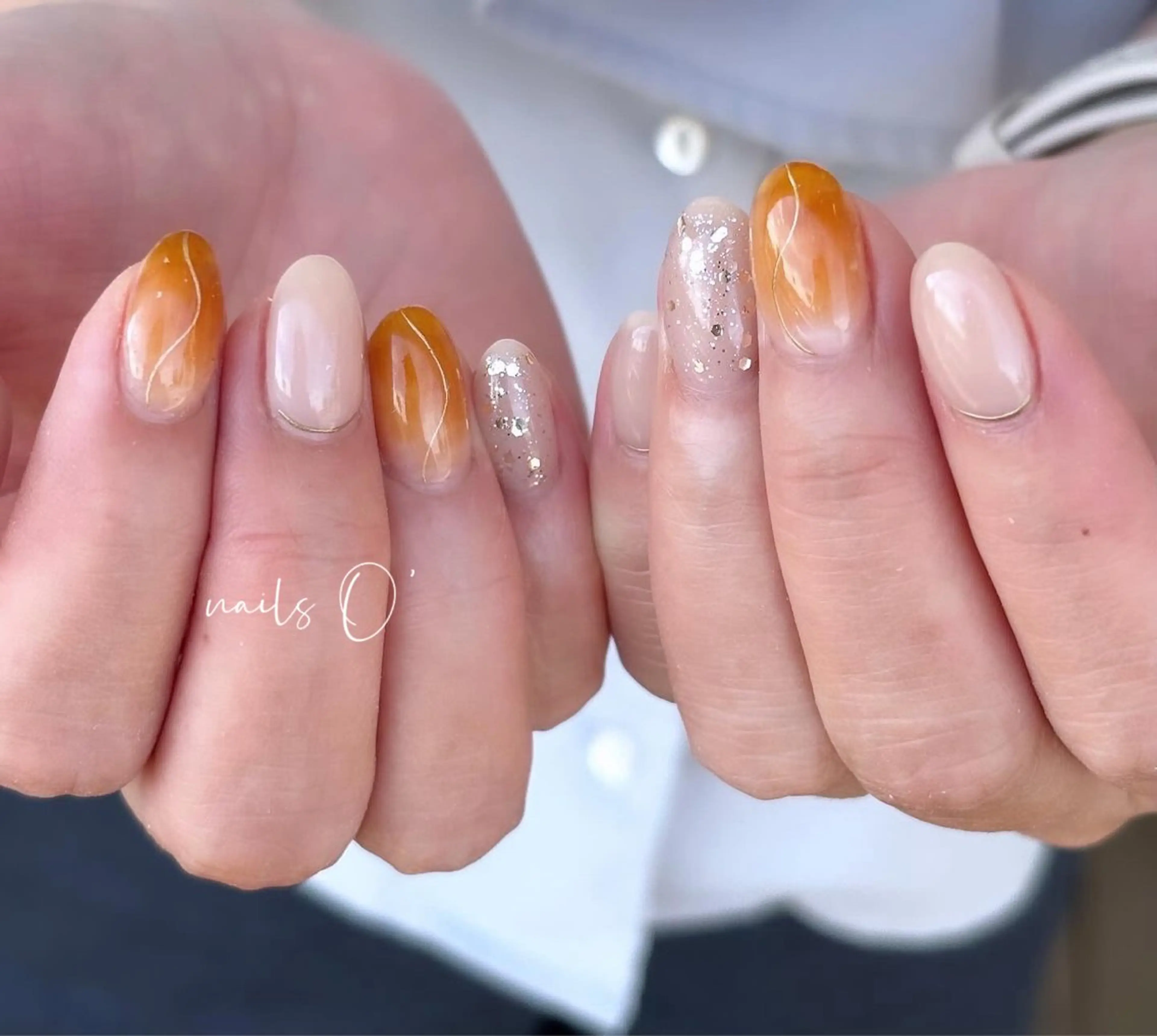 ネイル 大人可愛いネイル🎗 Hinaのネイルデザイン