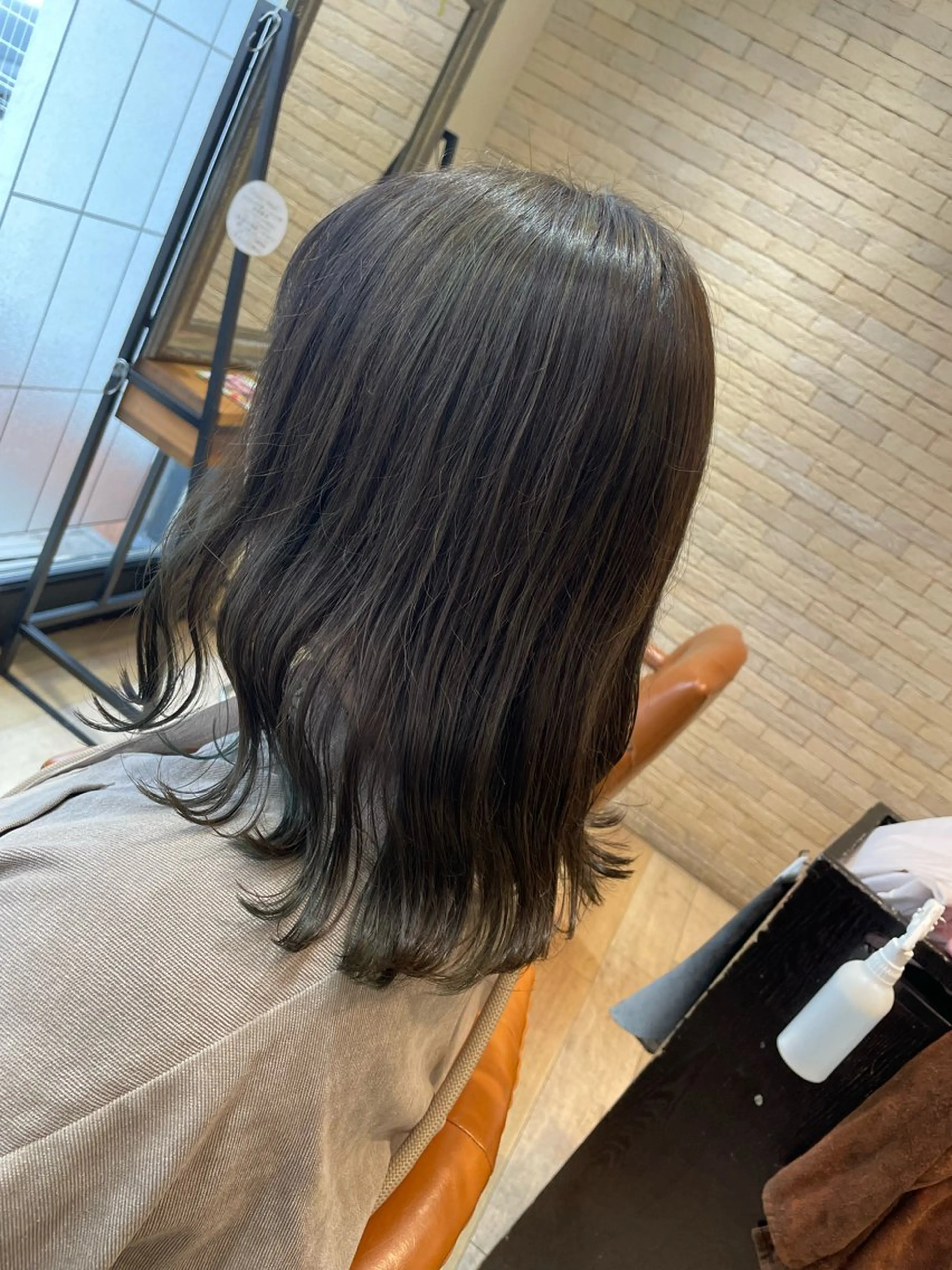 ミディアム 亀川蓮 Agu hairのヘアスタイル