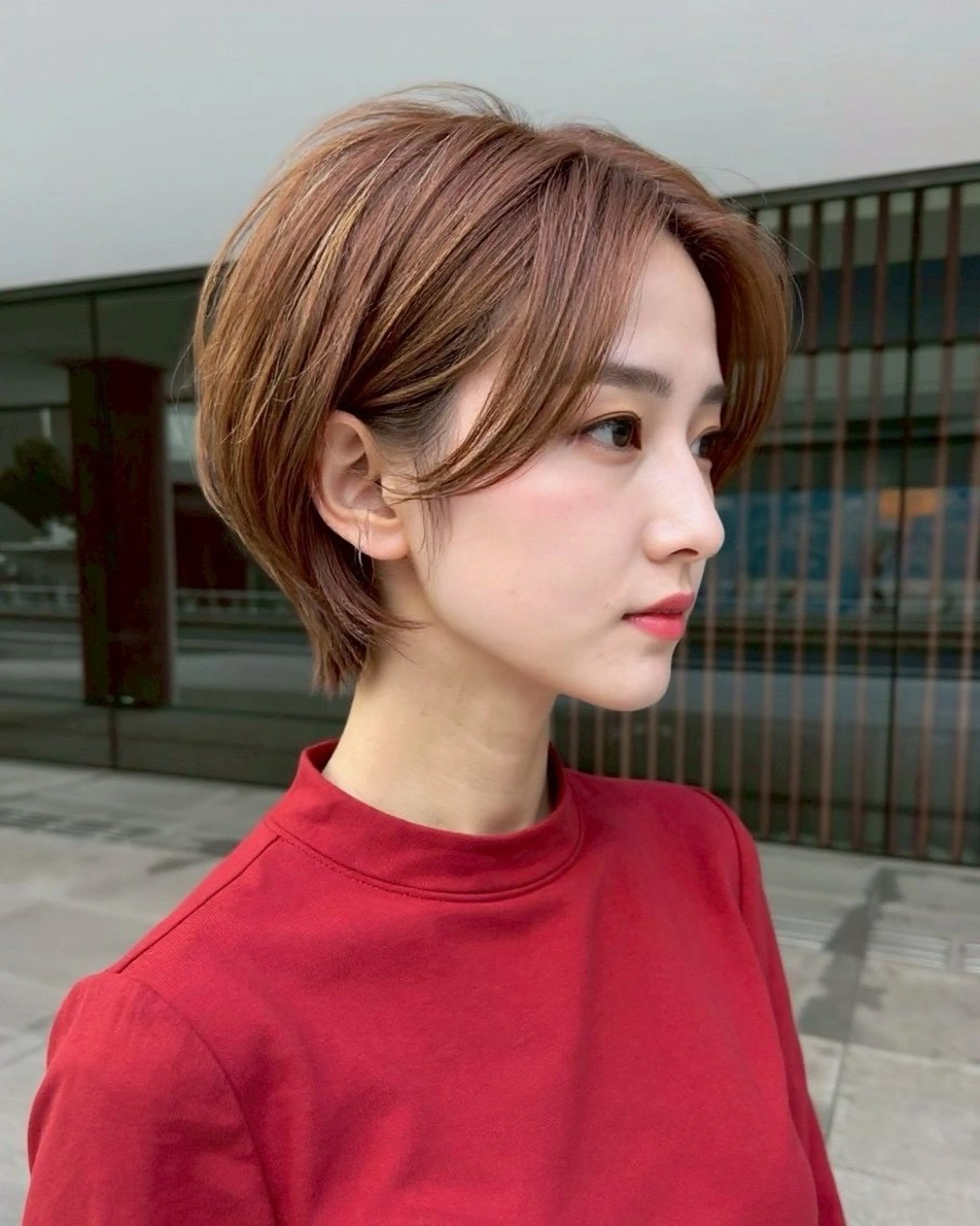 ショート カット ヘアカラー トリートメント 佐藤優晟/カラー特化 /渋谷/表参道のヘアスタイル