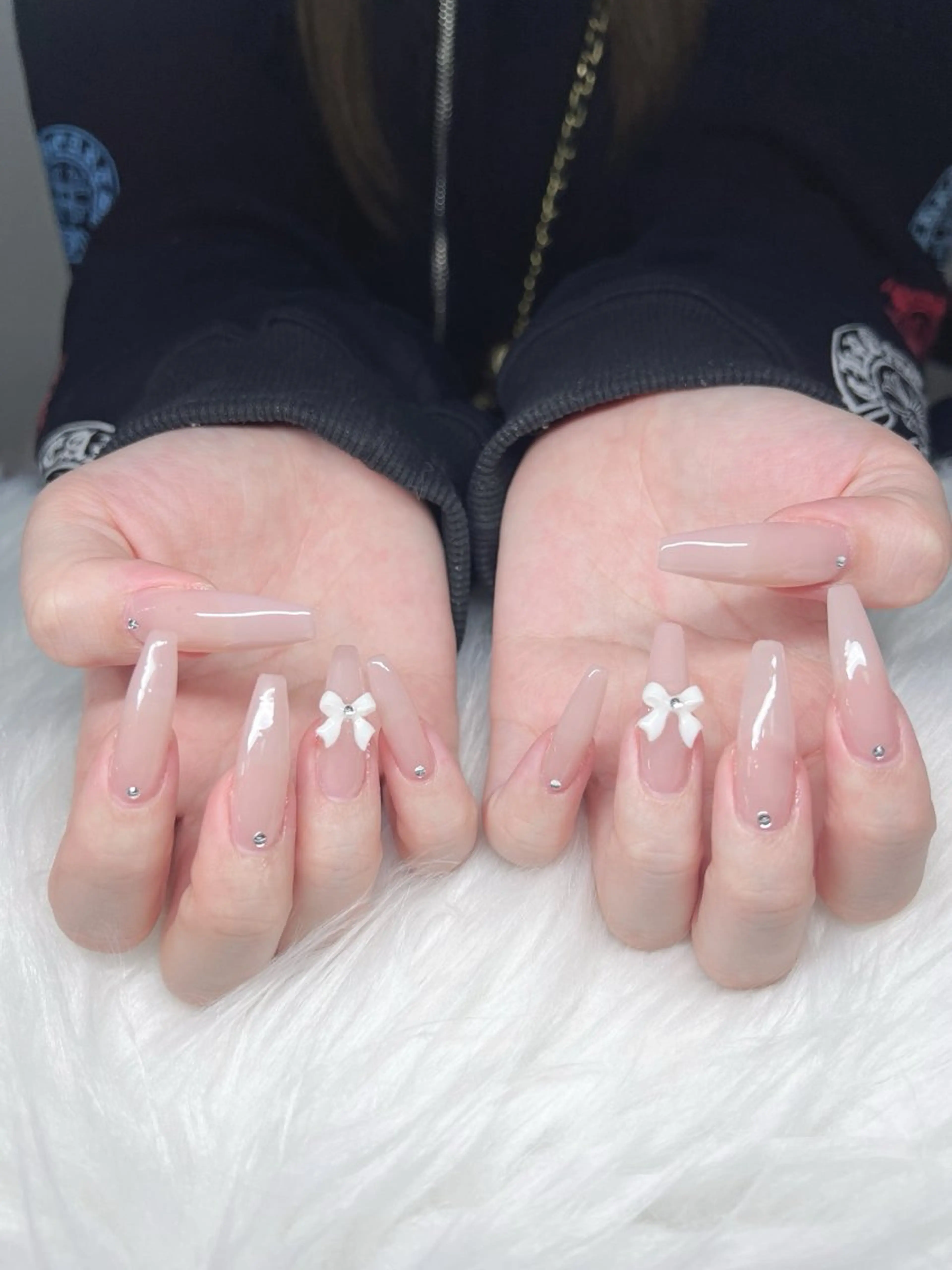 ネイル ハンドネイル Lee Nails チップ長さだし専門店のネイルデザイン