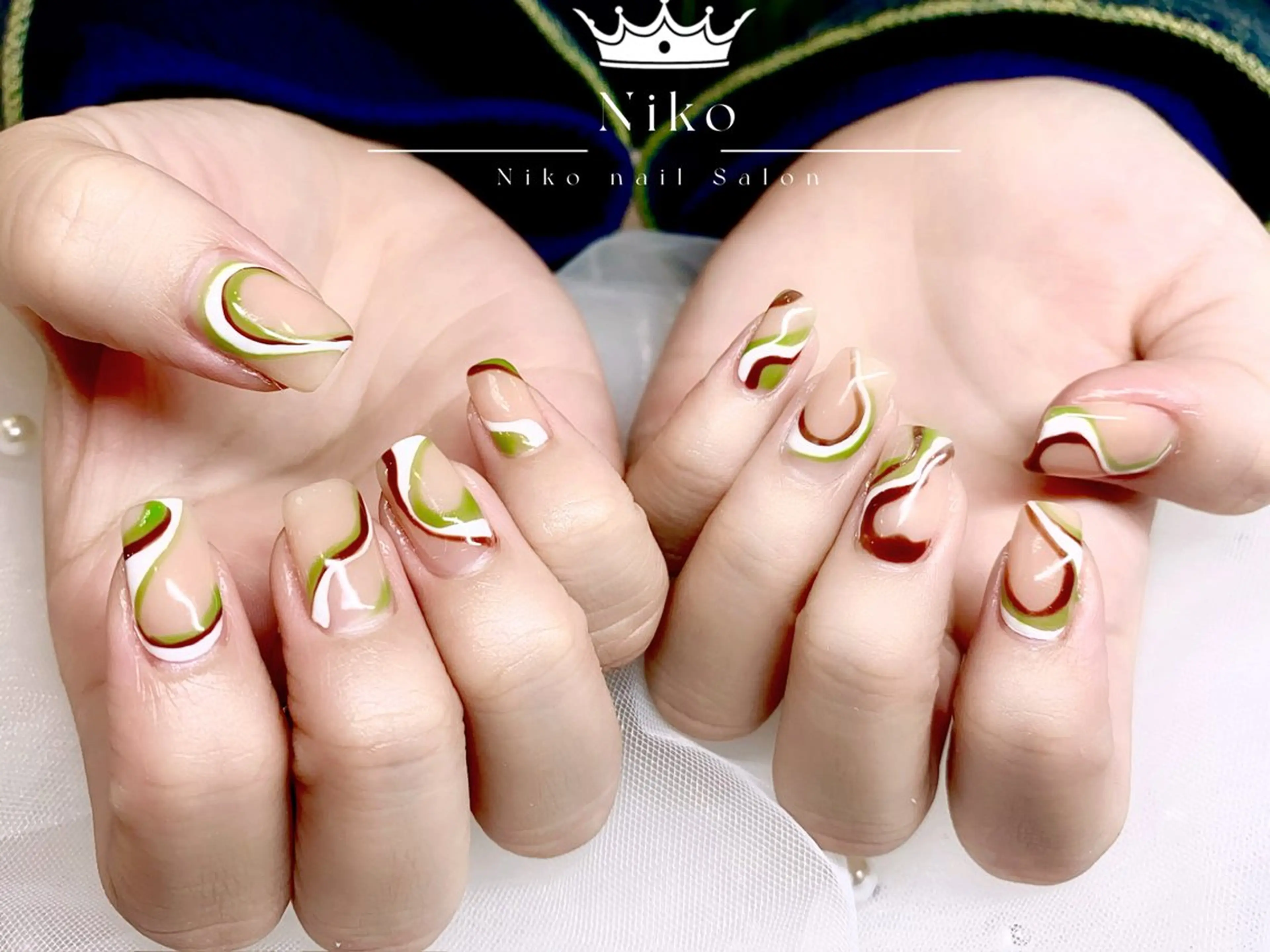 ネイル チークネイル 長さ出し フラッシュネイル フットネイル フレンチネイル Niko 星星のネイルデザイン