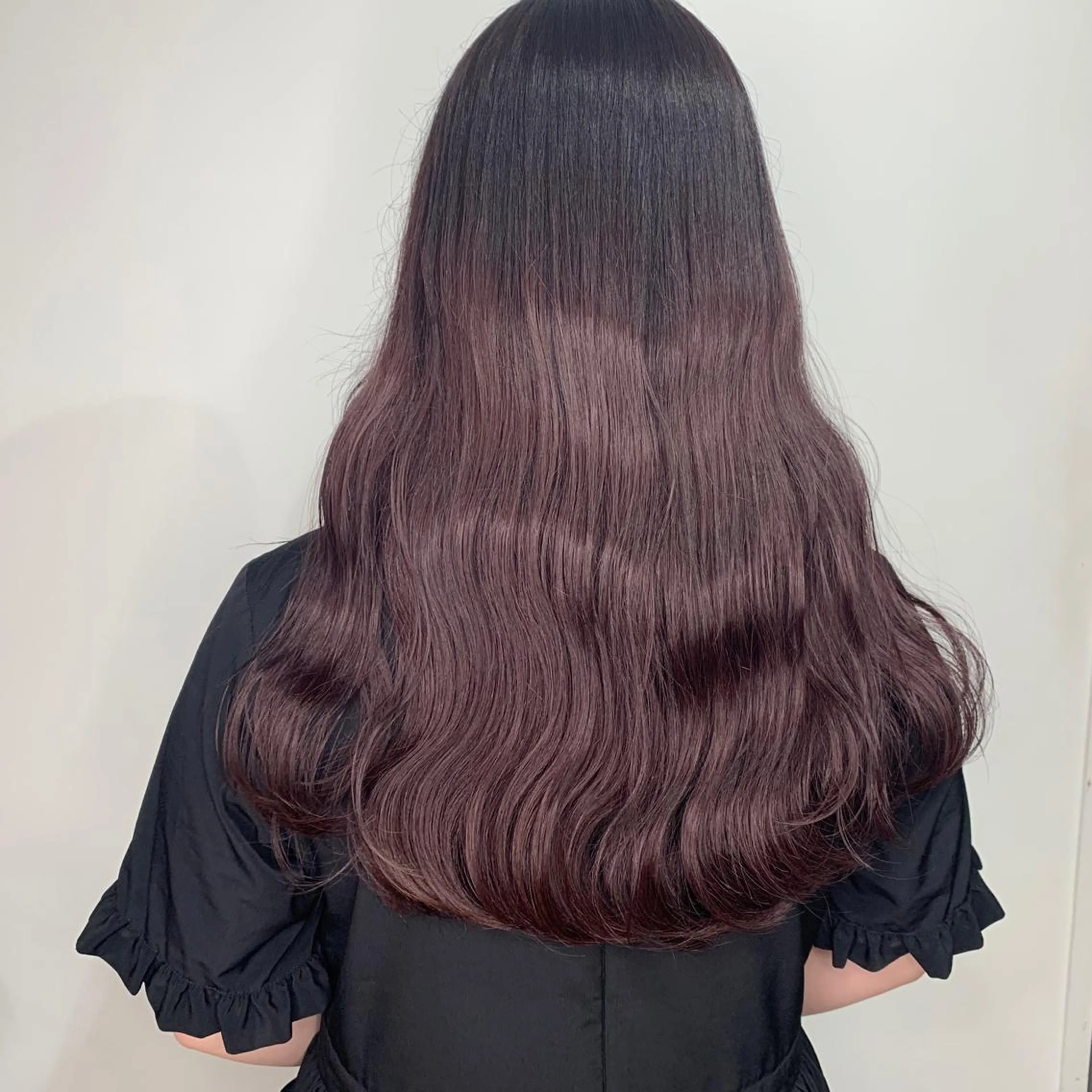 ロング カラー カット ヘアカラー HARUKA韓国ヘア /Luana梅田のヘアスタイル