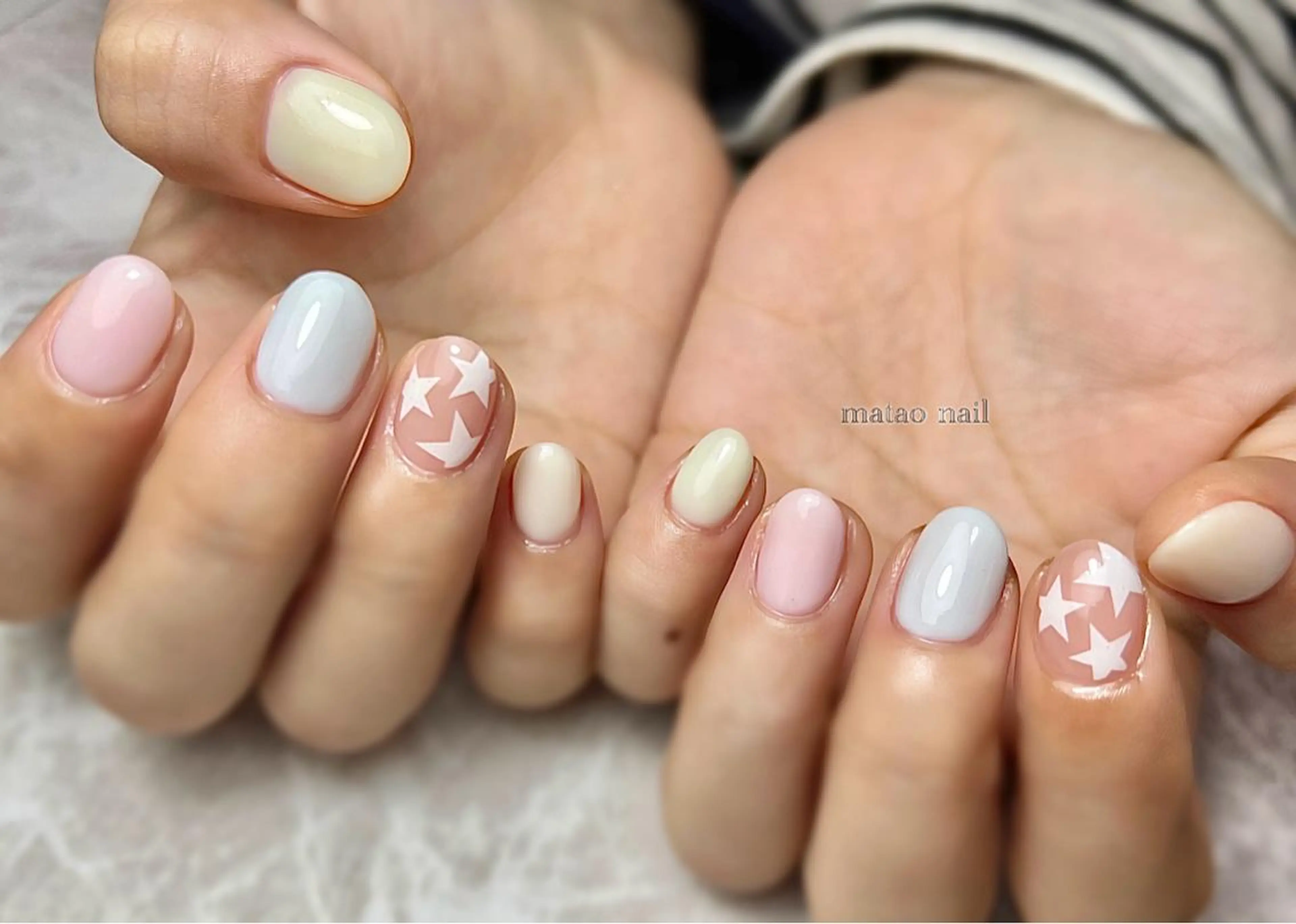ネイル 持ち込み ハンドネイル フットネイル matao nailのネイルデザイン