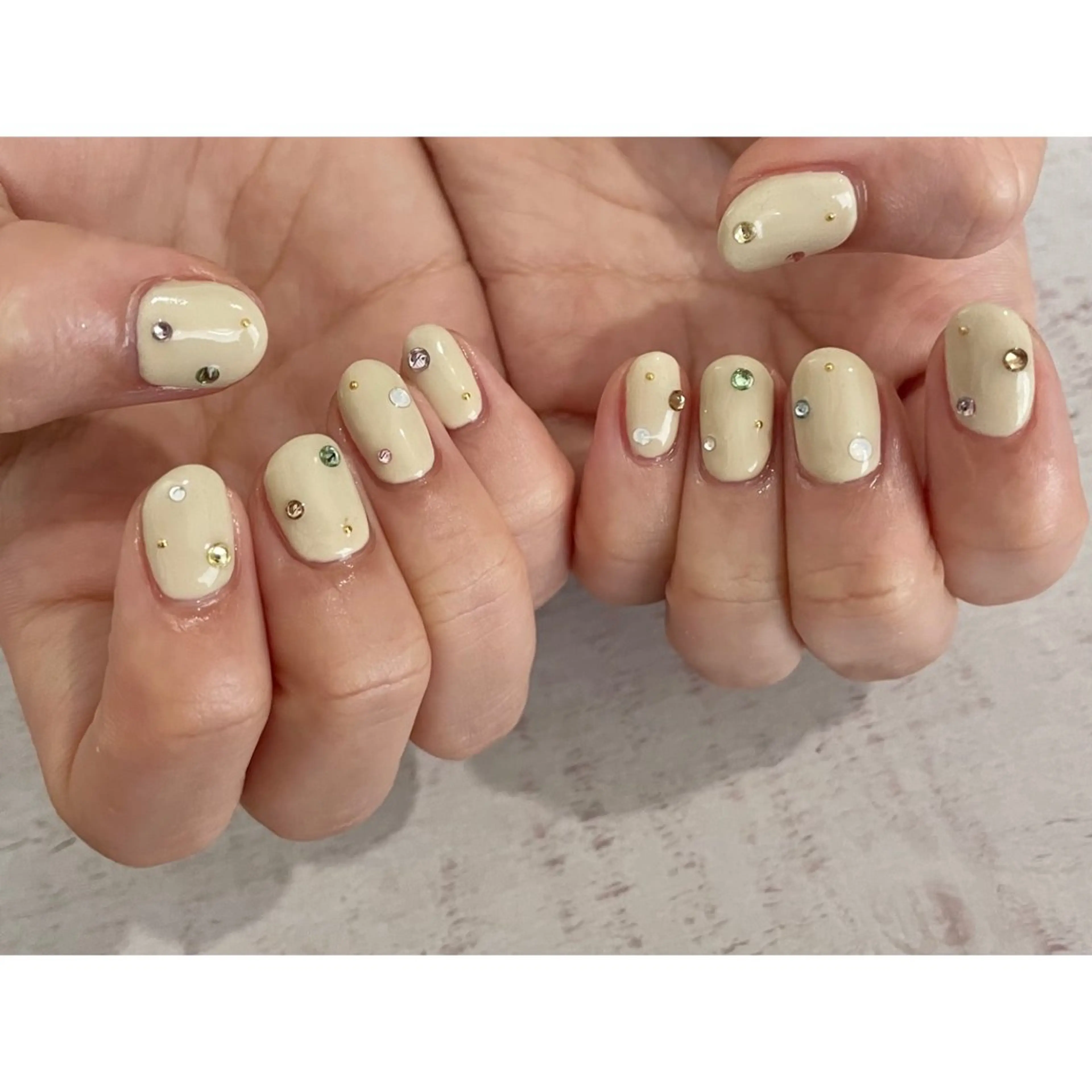 ネイル 𖡼 yumenoのネイルデザイン