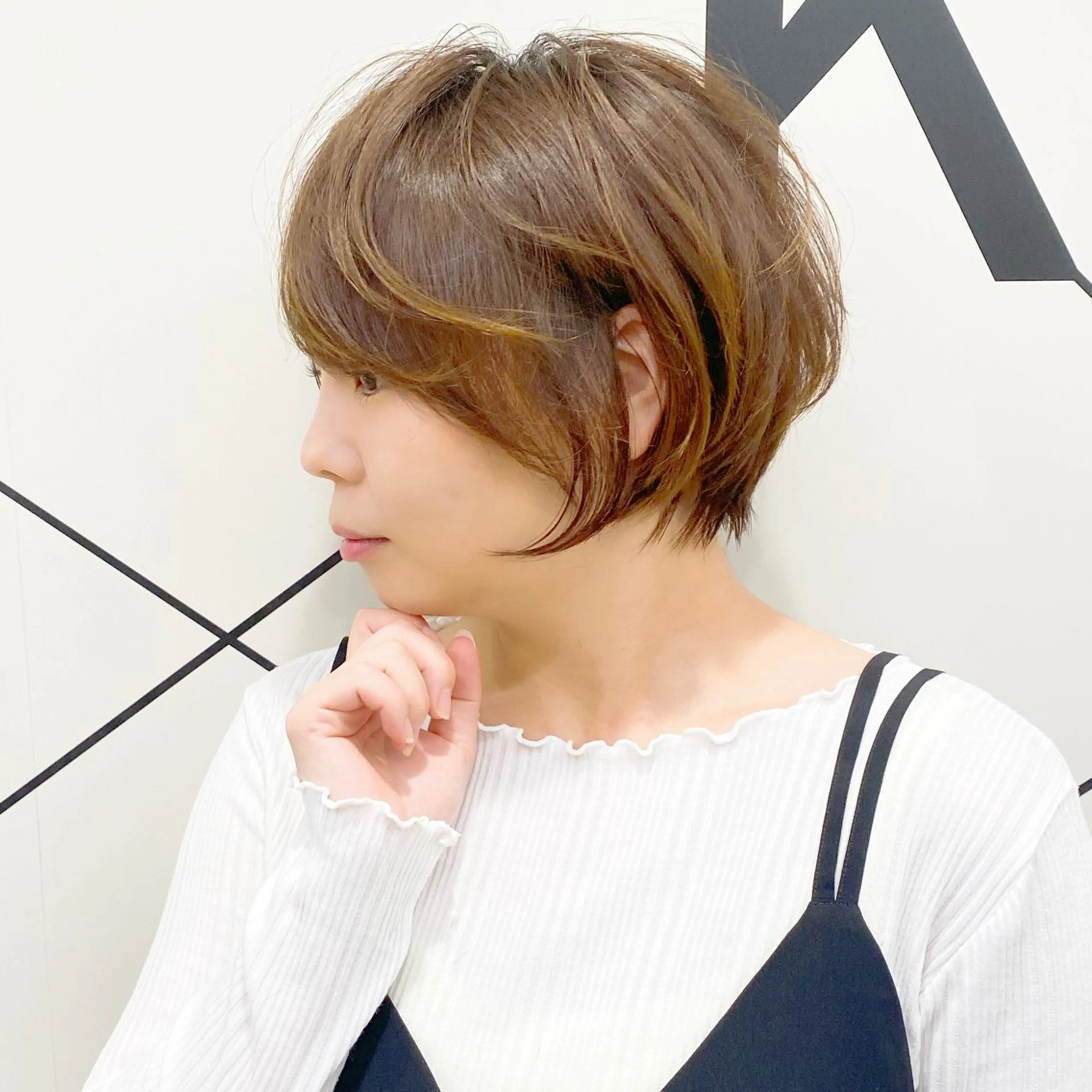 ショート HARUKI MINATO japan OMIYA所属・蛭川 博信のヘアスタイル