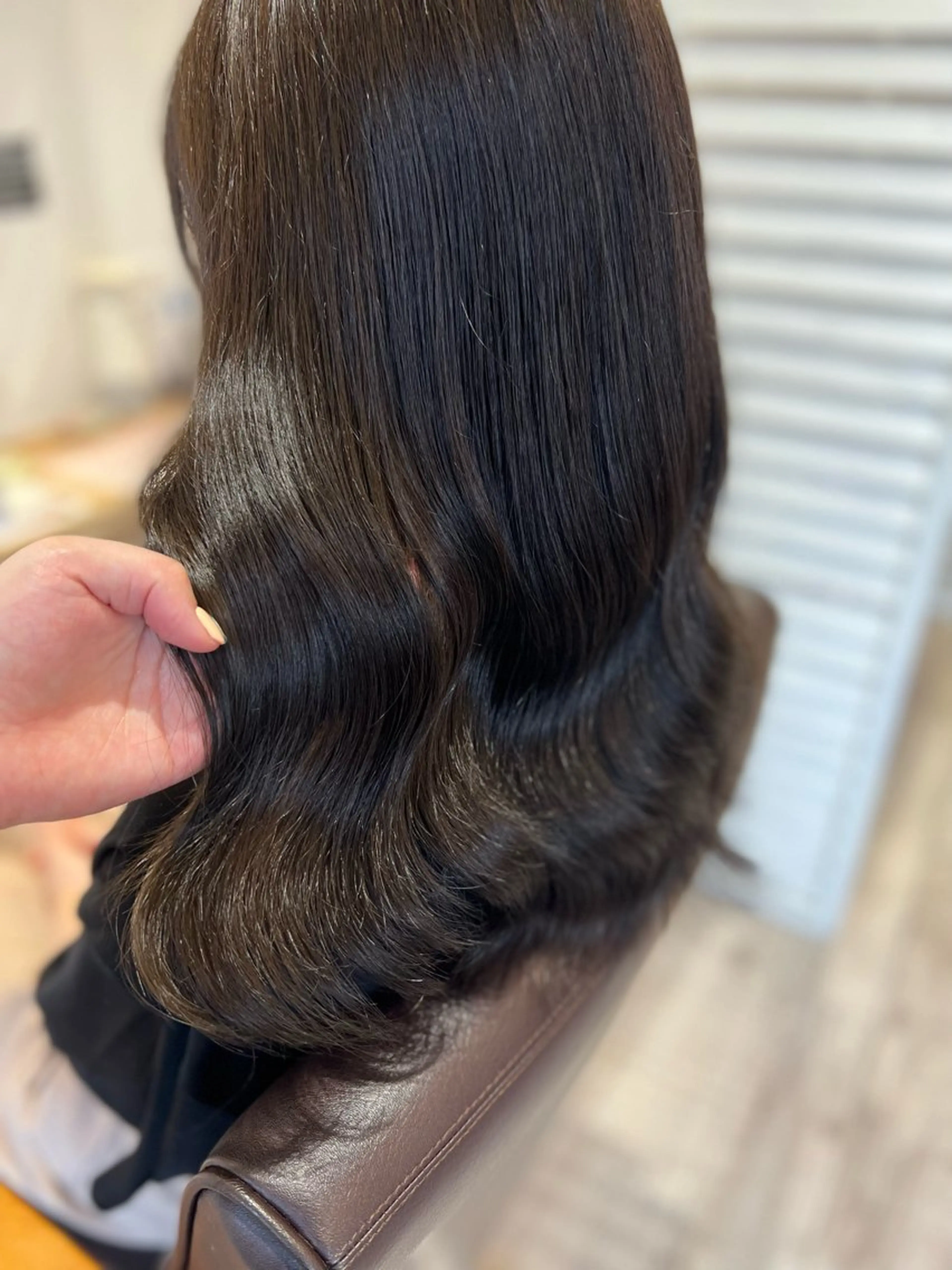 セミロング 平山 晴香のヘアスタイル