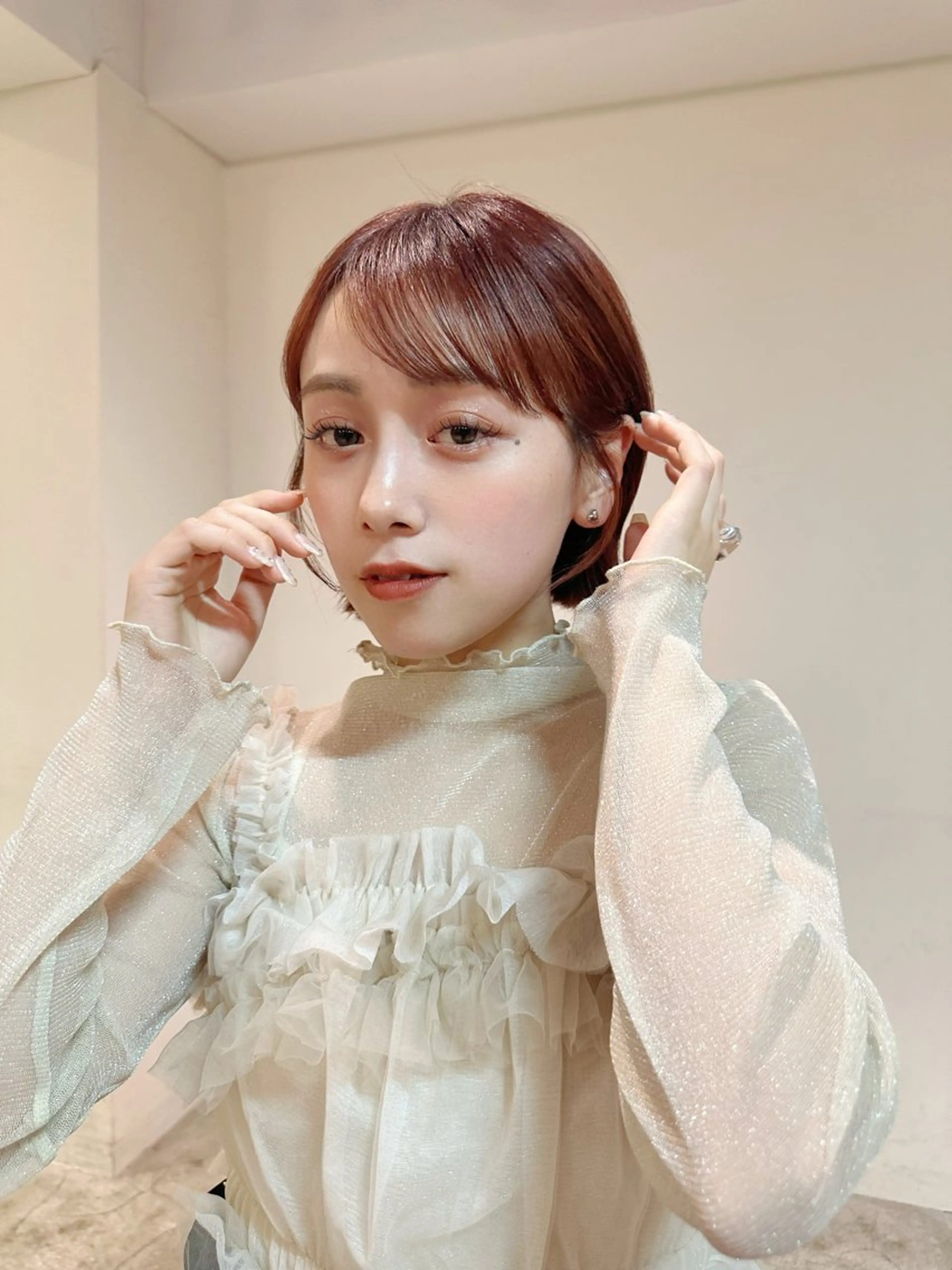 カラー Haruka 🎀暖色カラーのヘアスタイル