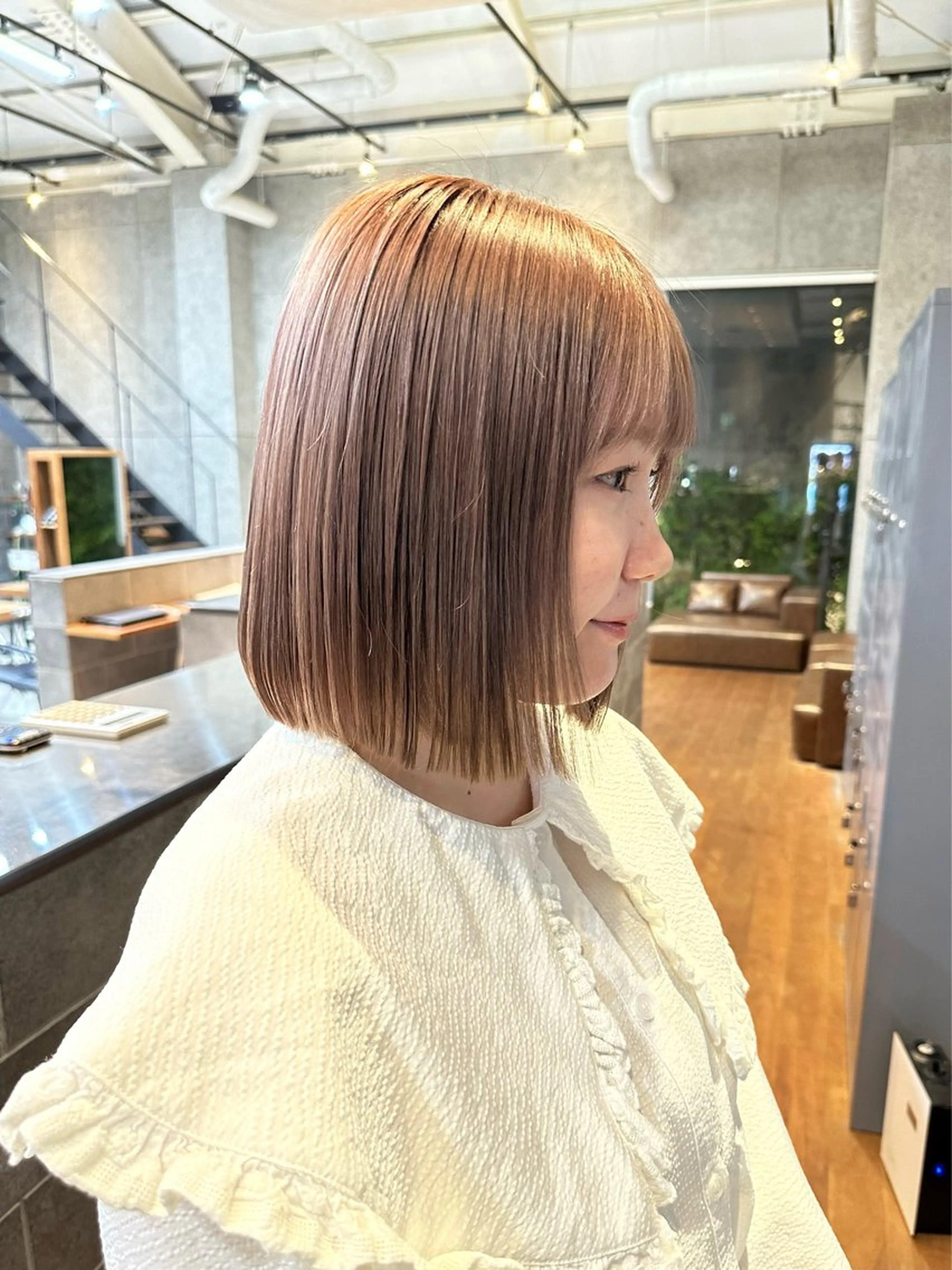 ミディアム カラー 柔らかいcolor 🌿harukaのヘアスタイル