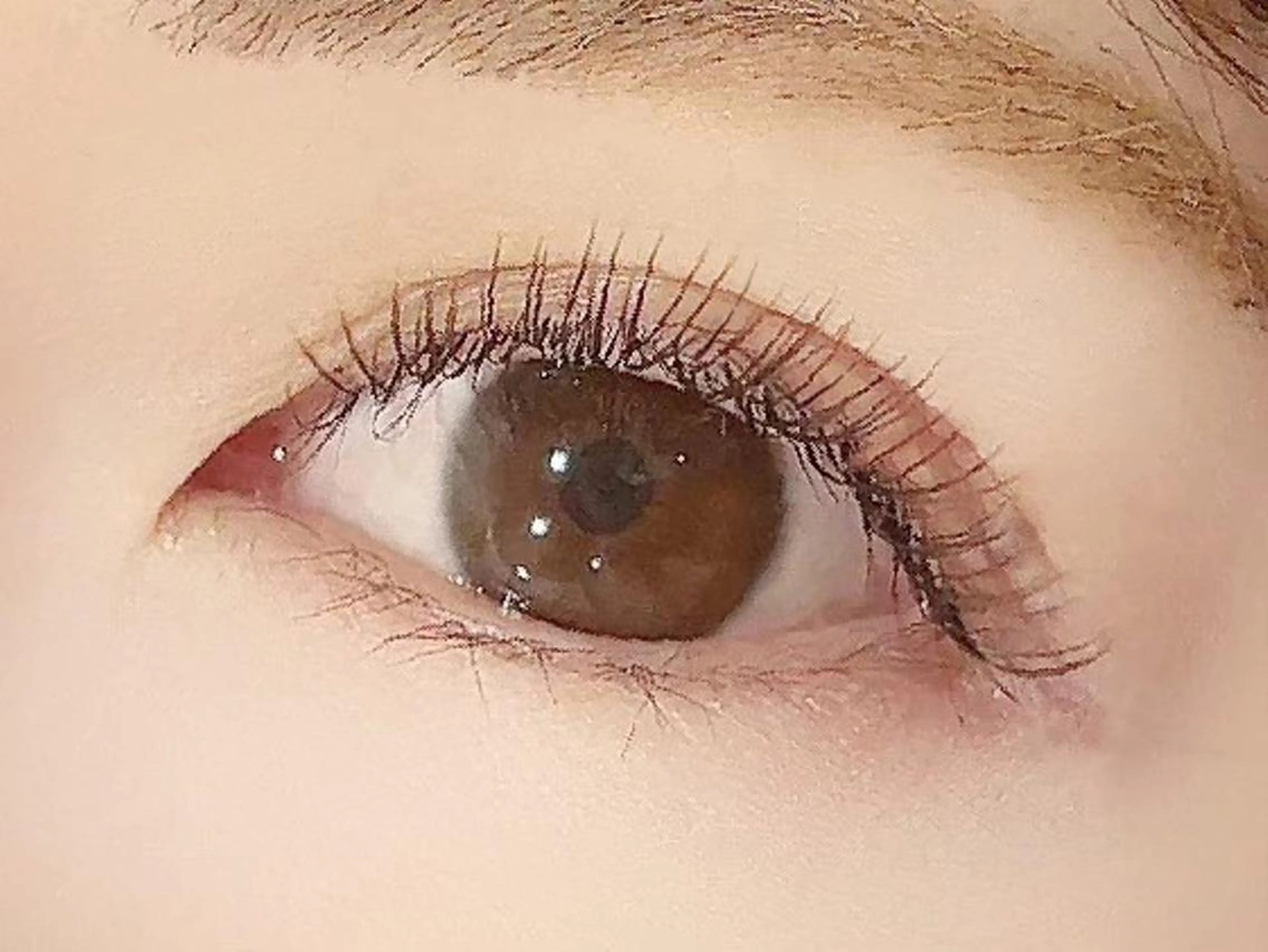 マツエク・マツパ フラットラッシュ eyelash aimy 小牧店所属・宇井 理絵の眉毛・アイブロウイメージ