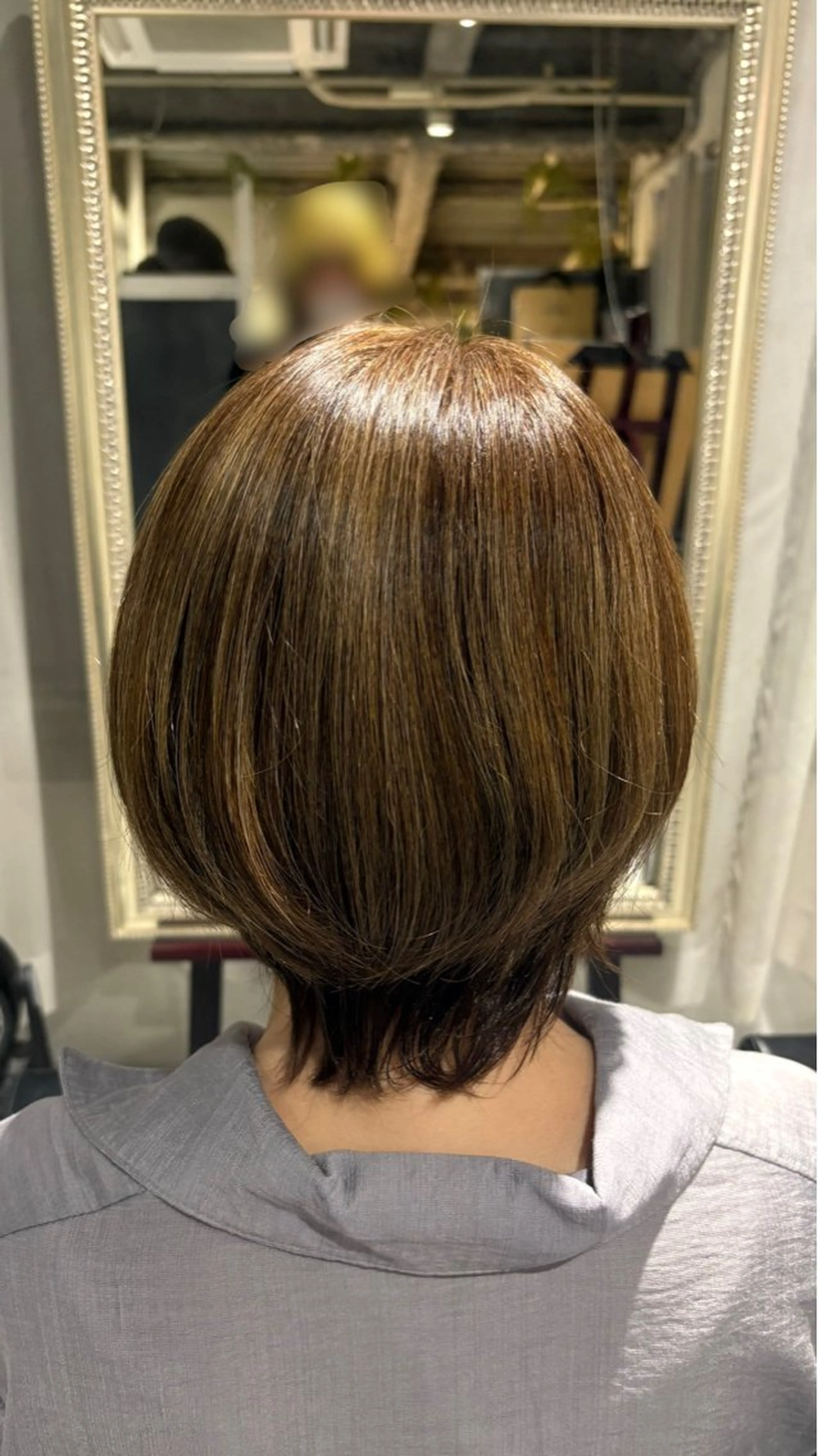 ショート カラー ヘアカラー inc新小岩 Rionのヘアスタイル